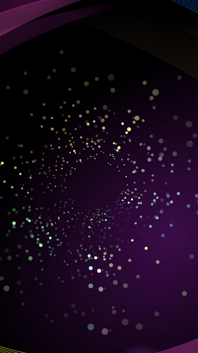 Обои векторная графика, цвет, дизайн, пурпур, Фиолетовый в разрешении 750x1334