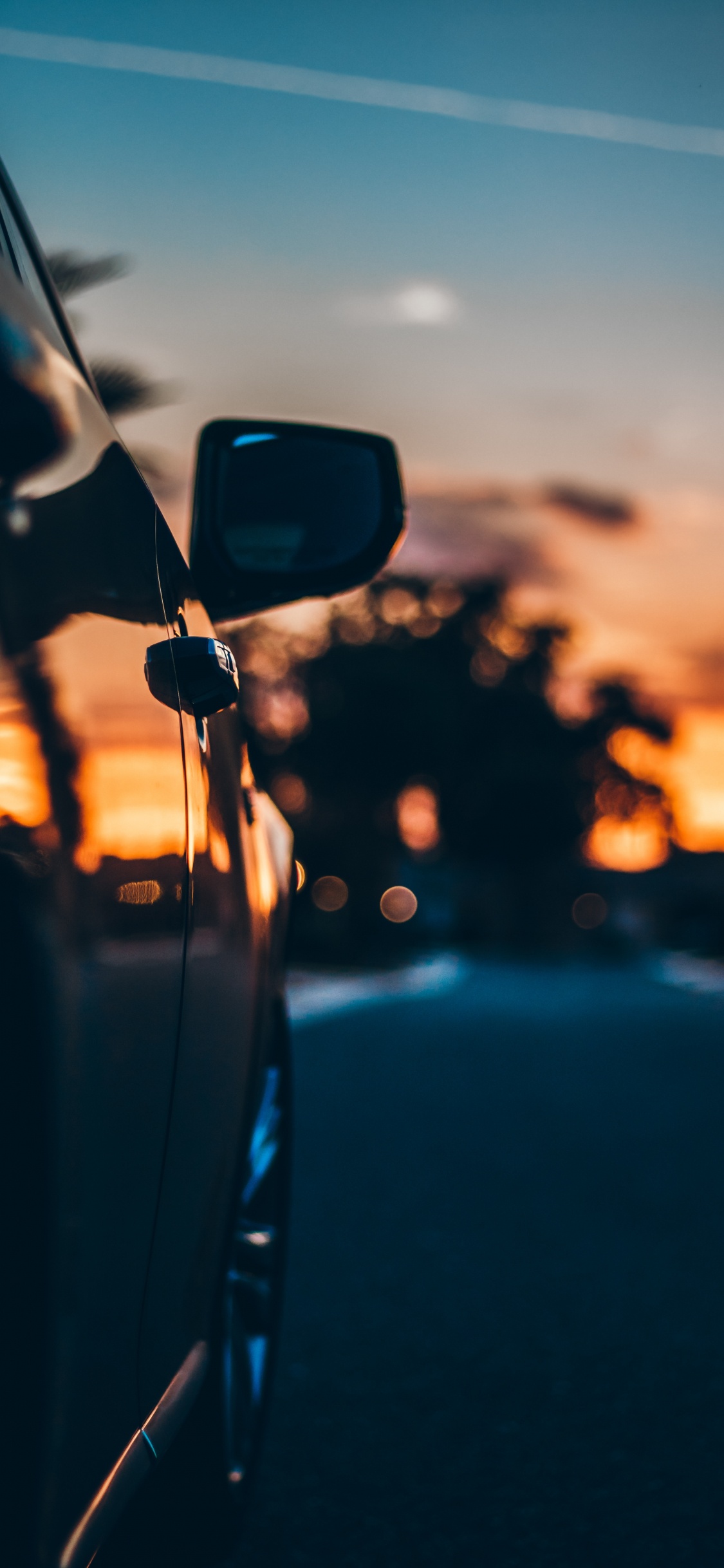 Обои свет, облако, отражение, солнечный свет, звуковое оборудование в разрешении 1125x2436