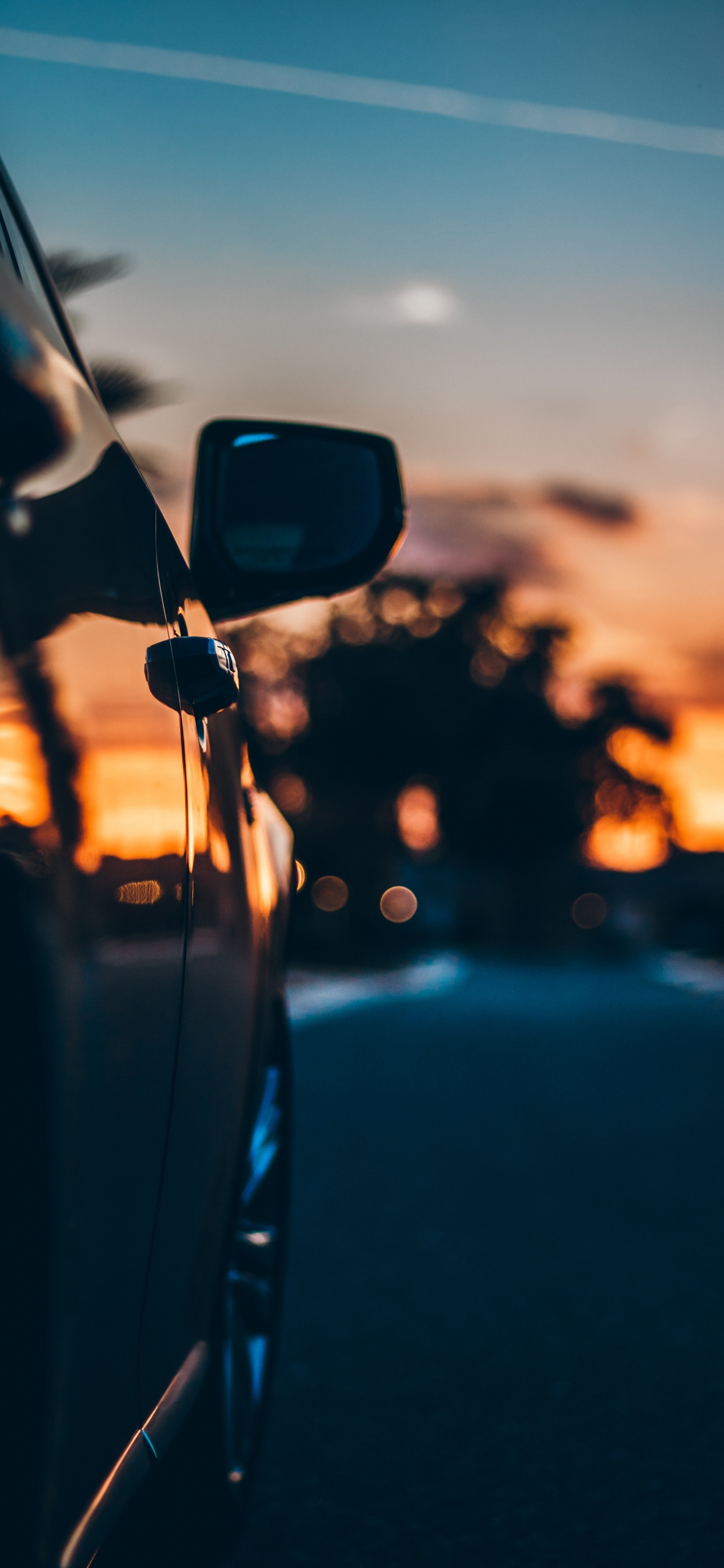 Обои свет, облако, отражение, солнечный свет, звуковое оборудование в разрешении 1242x2688