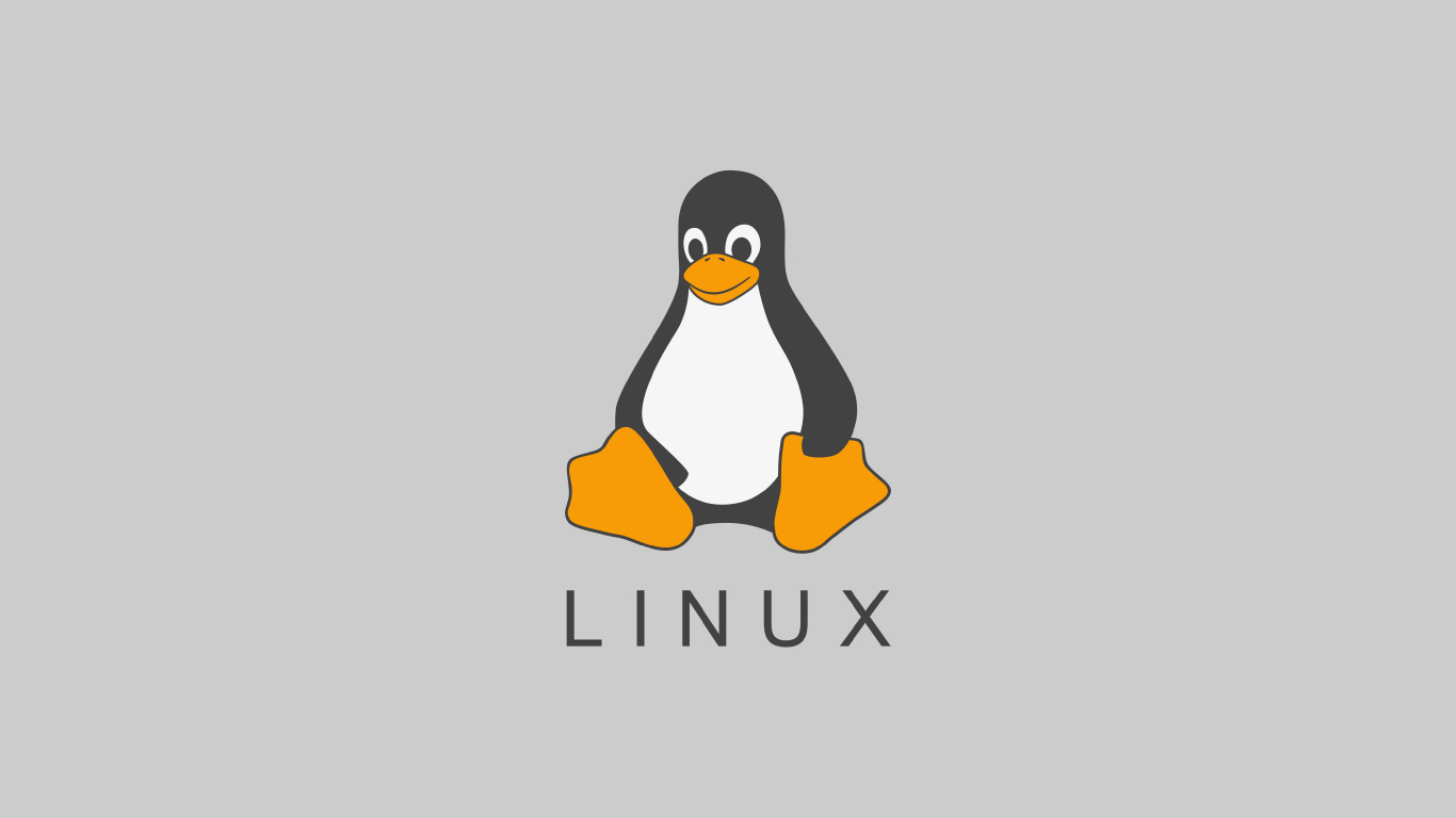 Обои linux, смокинг, ubuntu, нелетающая птица, птица в разрешении 1366x768