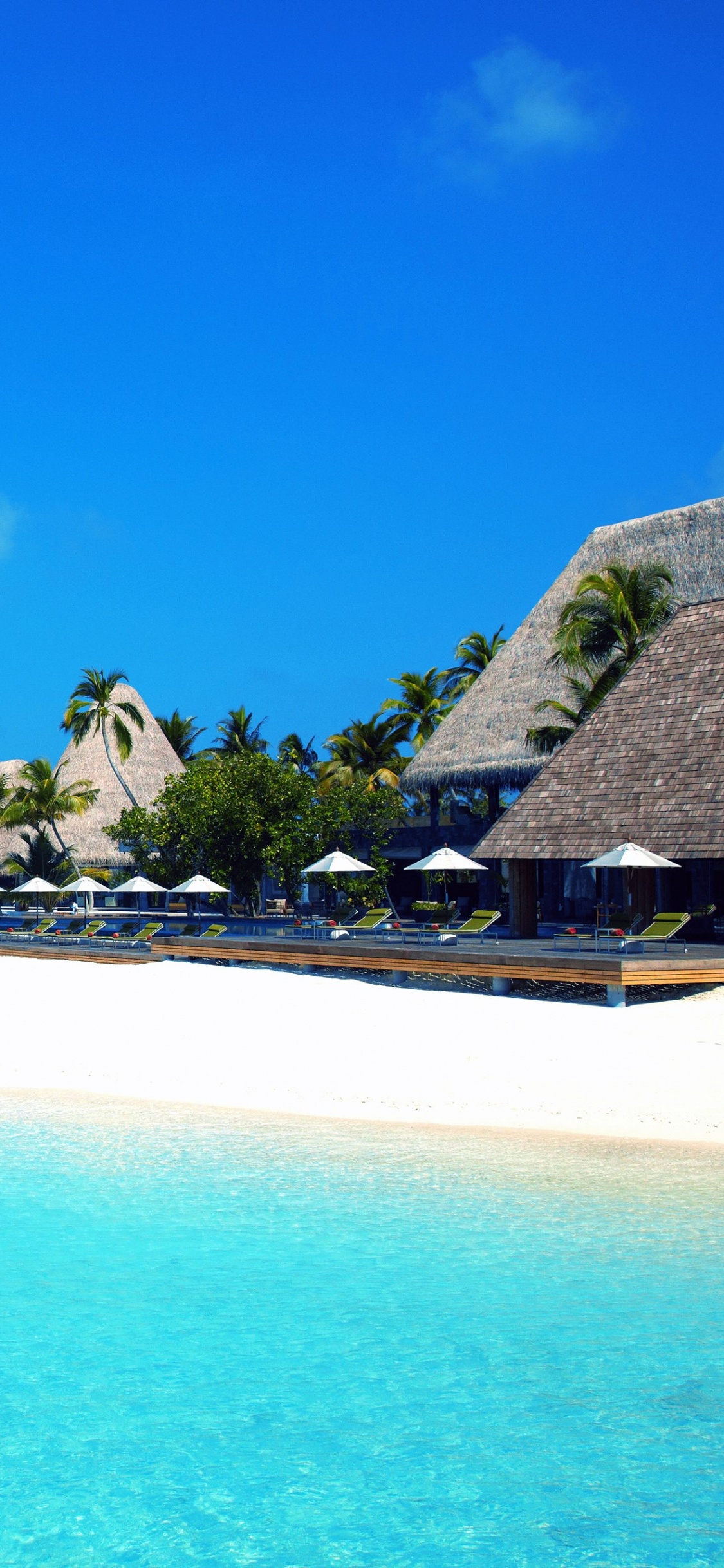 Обои прибежище, море, прибрежные и океанические рельефы, лазурный, отпуск в разрешении 1125x2436