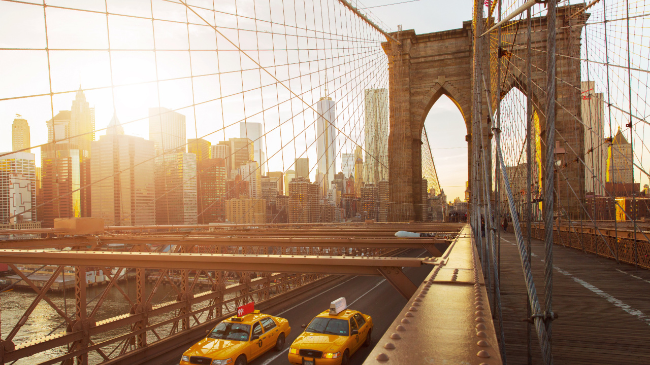 Обои транспорт, городской район, утро, небоскреб, Амстердам в разрешении 1280x720