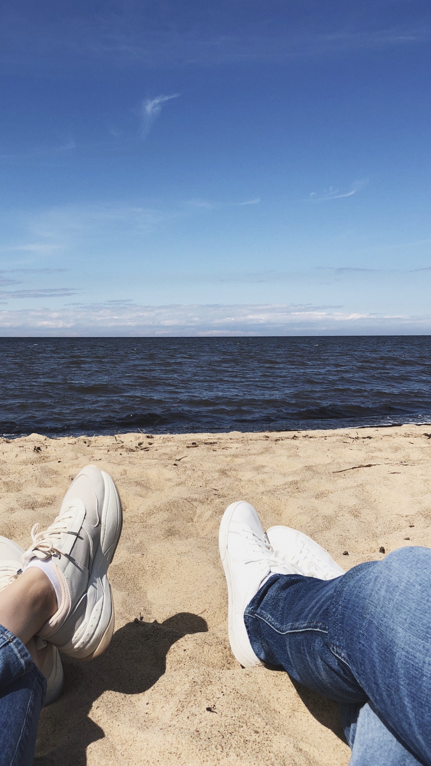 Обои море, пляж, вода, туризм, человек в разрешении 1440x2560