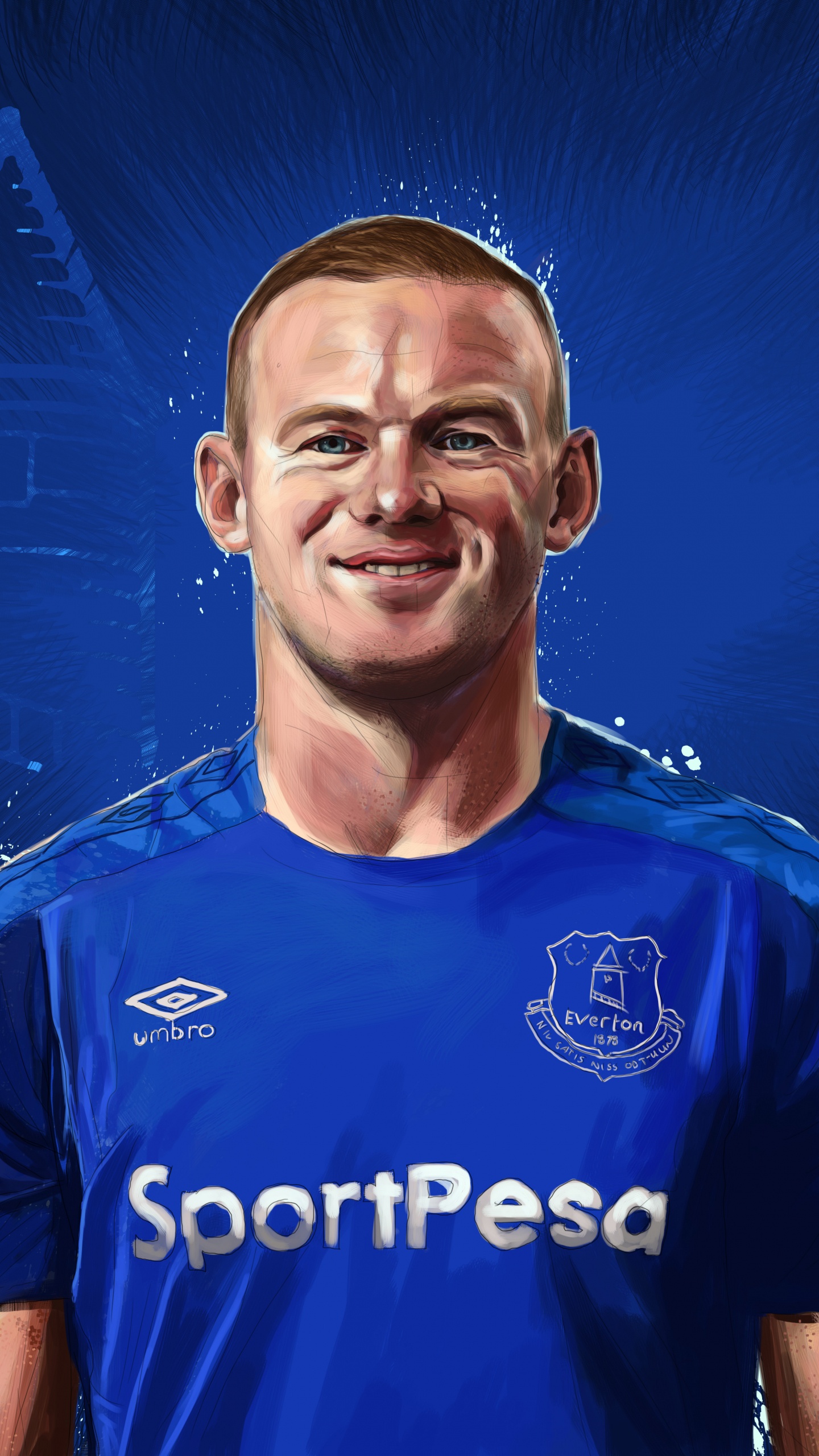 Обои мимика, Первоклассный крикет, голова, игрок, прохлада в разрешении 1440x2560