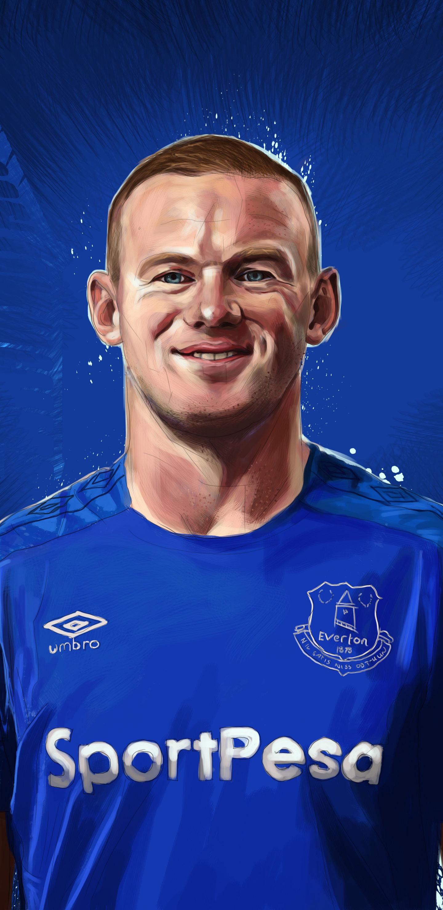 Обои мимика, Первоклассный крикет, голова, игрок, прохлада в разрешении 1440x2960