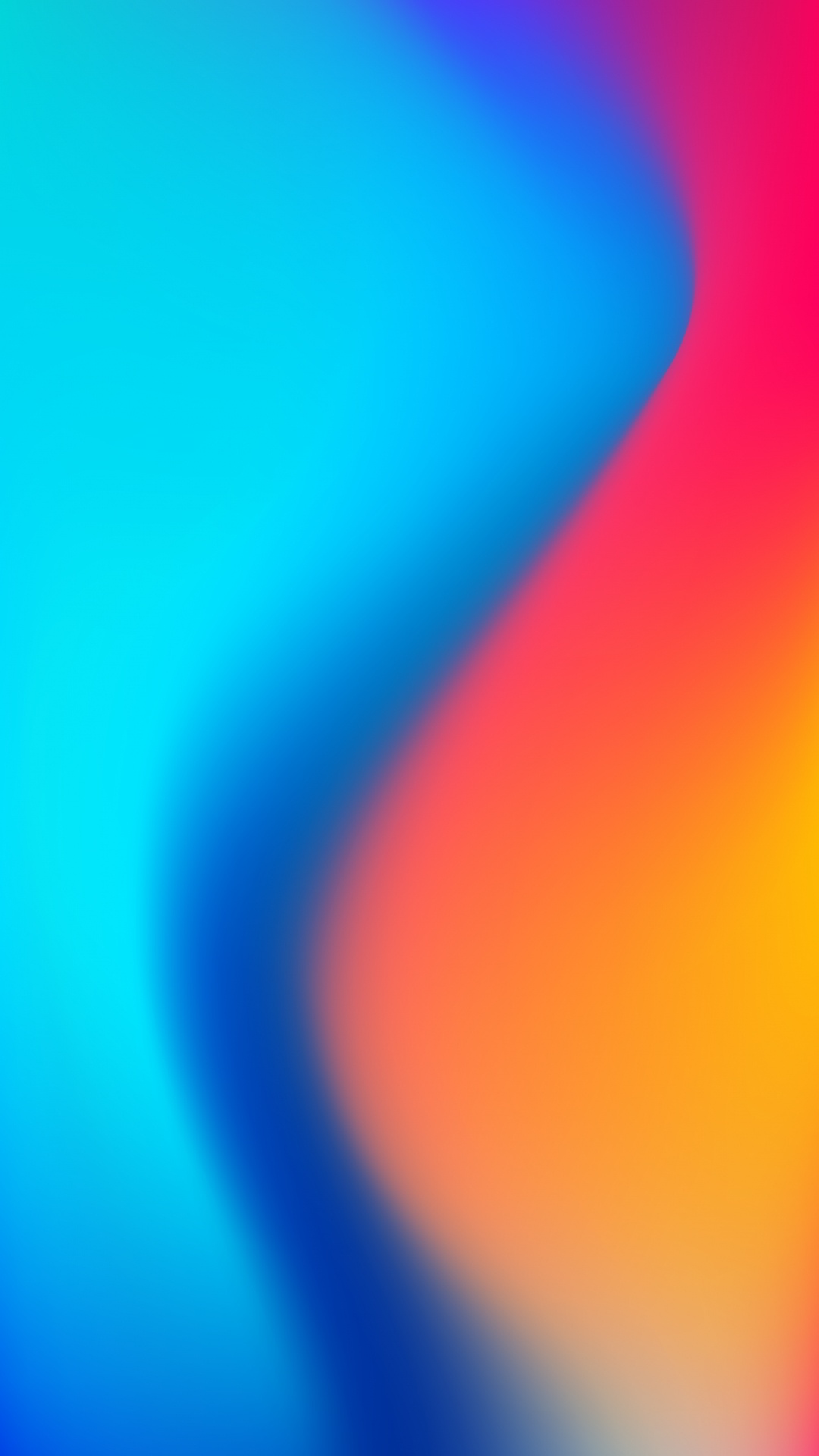 Обои ios, iOS 11, яблоко, красочность, синий в разрешении 1080x1920