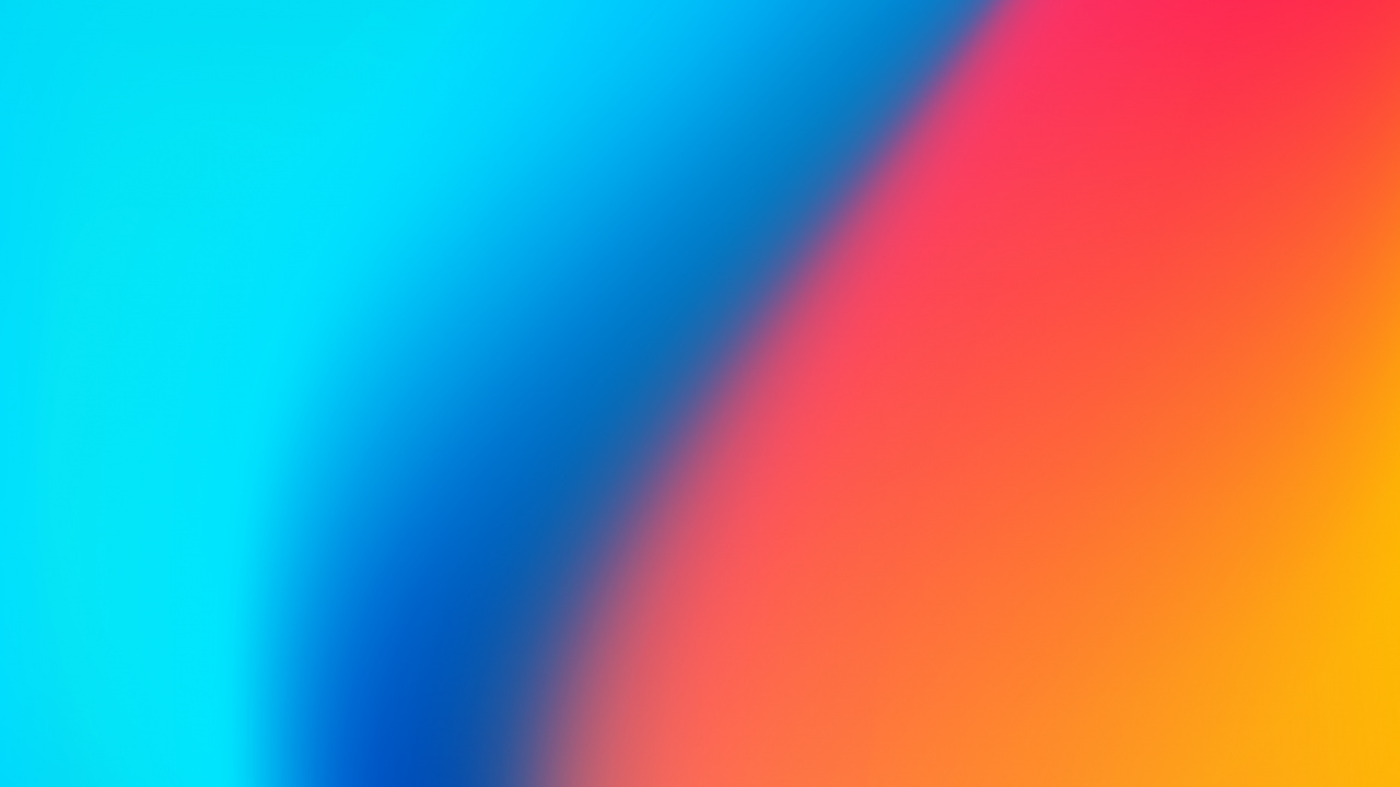 Обои ios, iOS 11, яблоко, красочность, синий в разрешении 1280x720