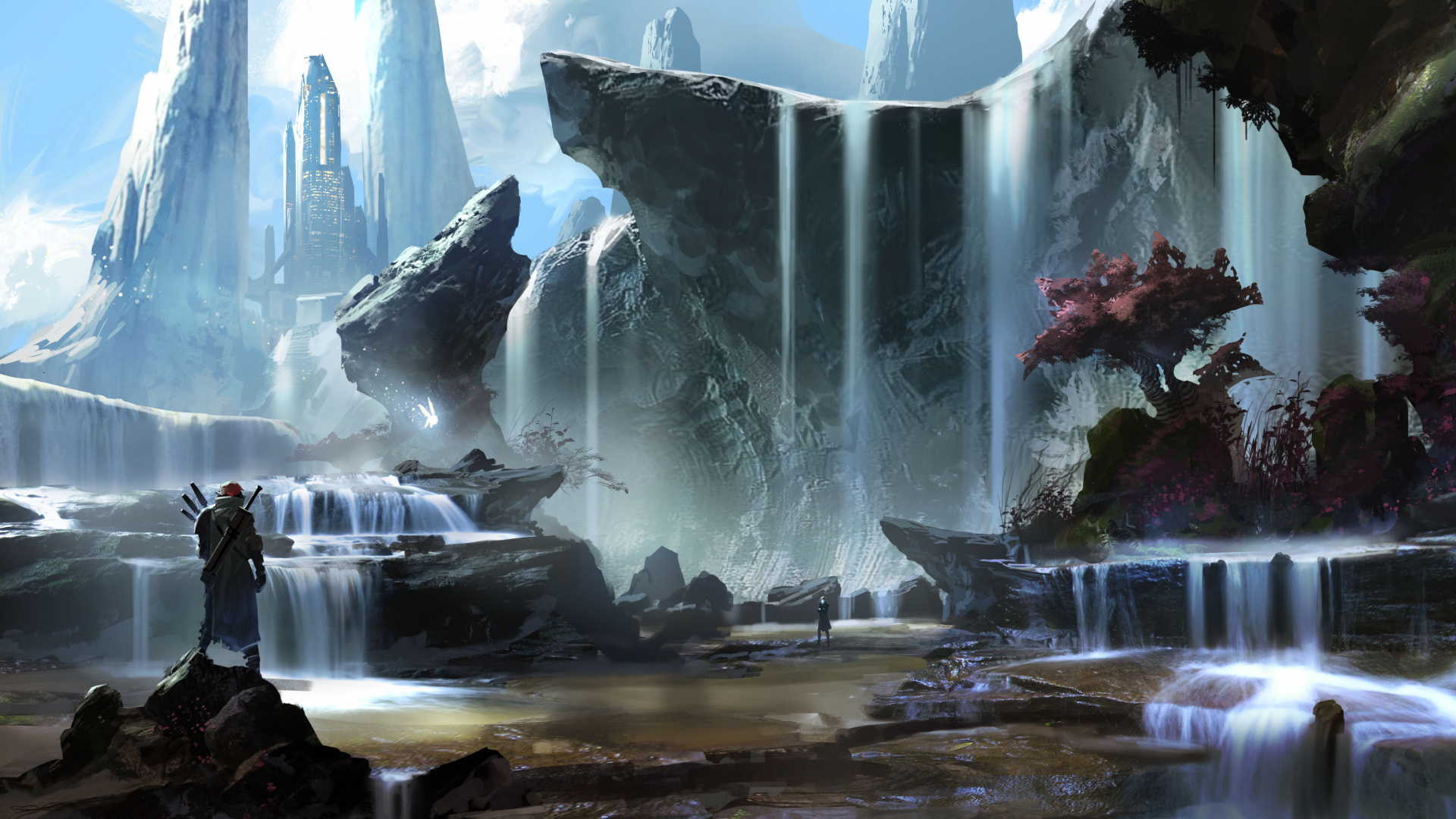 Обои концепт арт, арт, иллюстрация, артист, природа в разрешении 1920x1080