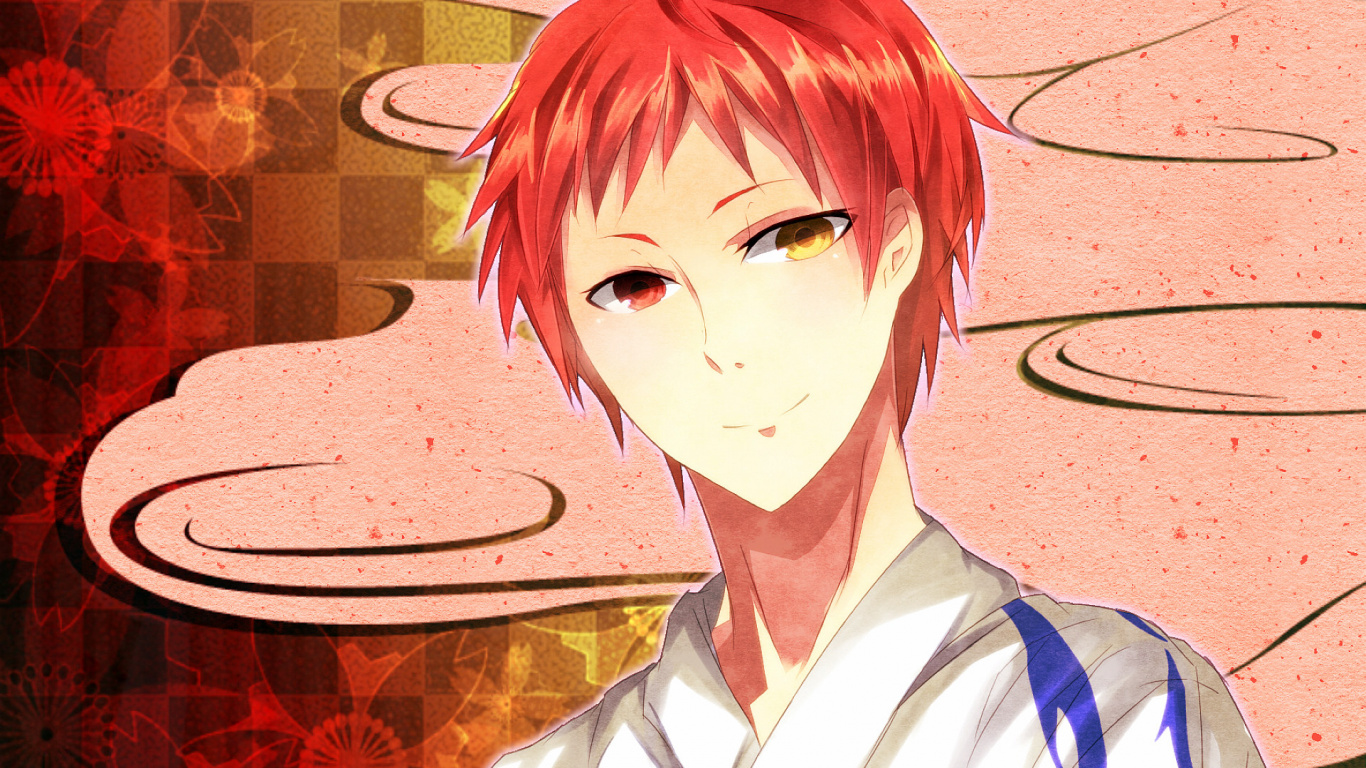 Обои аниме, Баскетбол Куроко, иллюстрация, тэцуя куроко, мультфильм в разрешении 1366x768