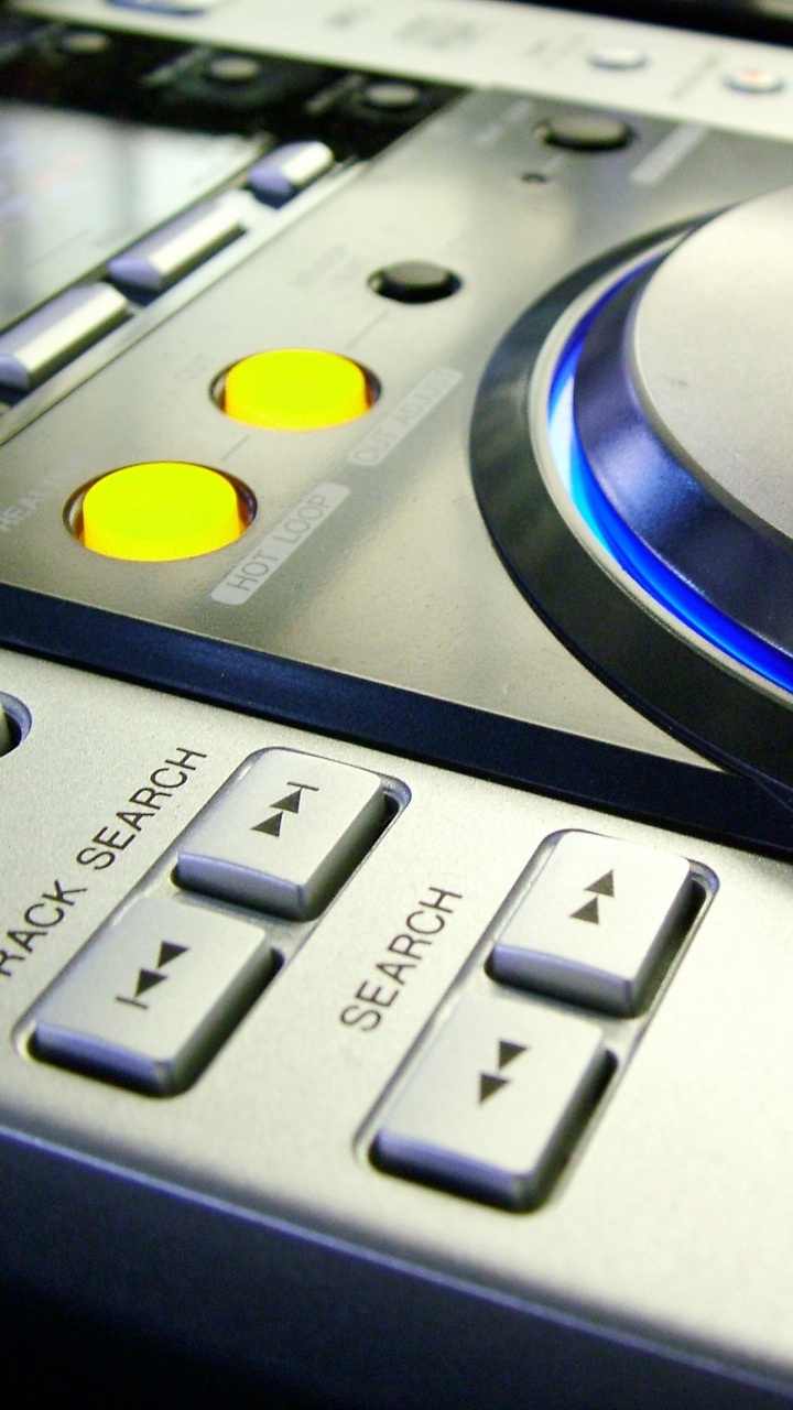 Обои диск жокей, электроника, технологии, cdj, электронное устройство в разрешении 720x1280