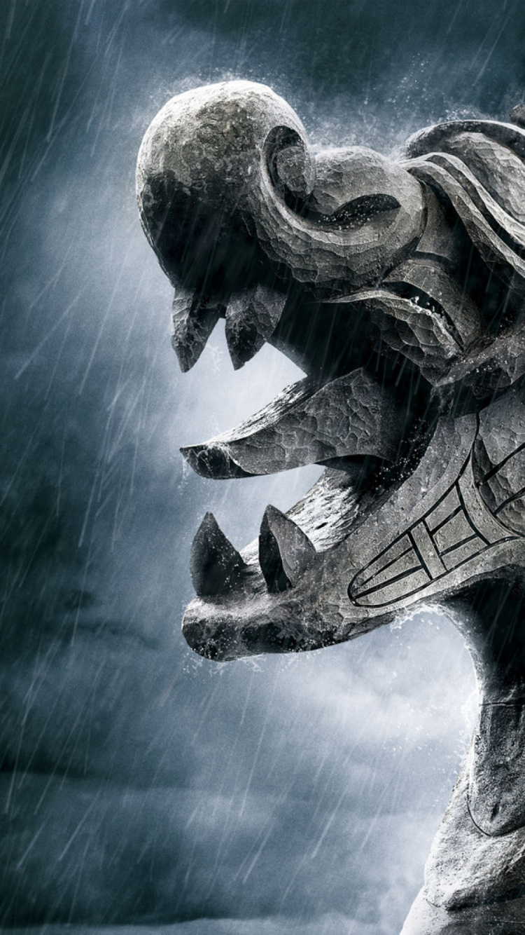 Обои варяг, мифология, драккар, живая природа, мифическое существо в разрешении 750x1334