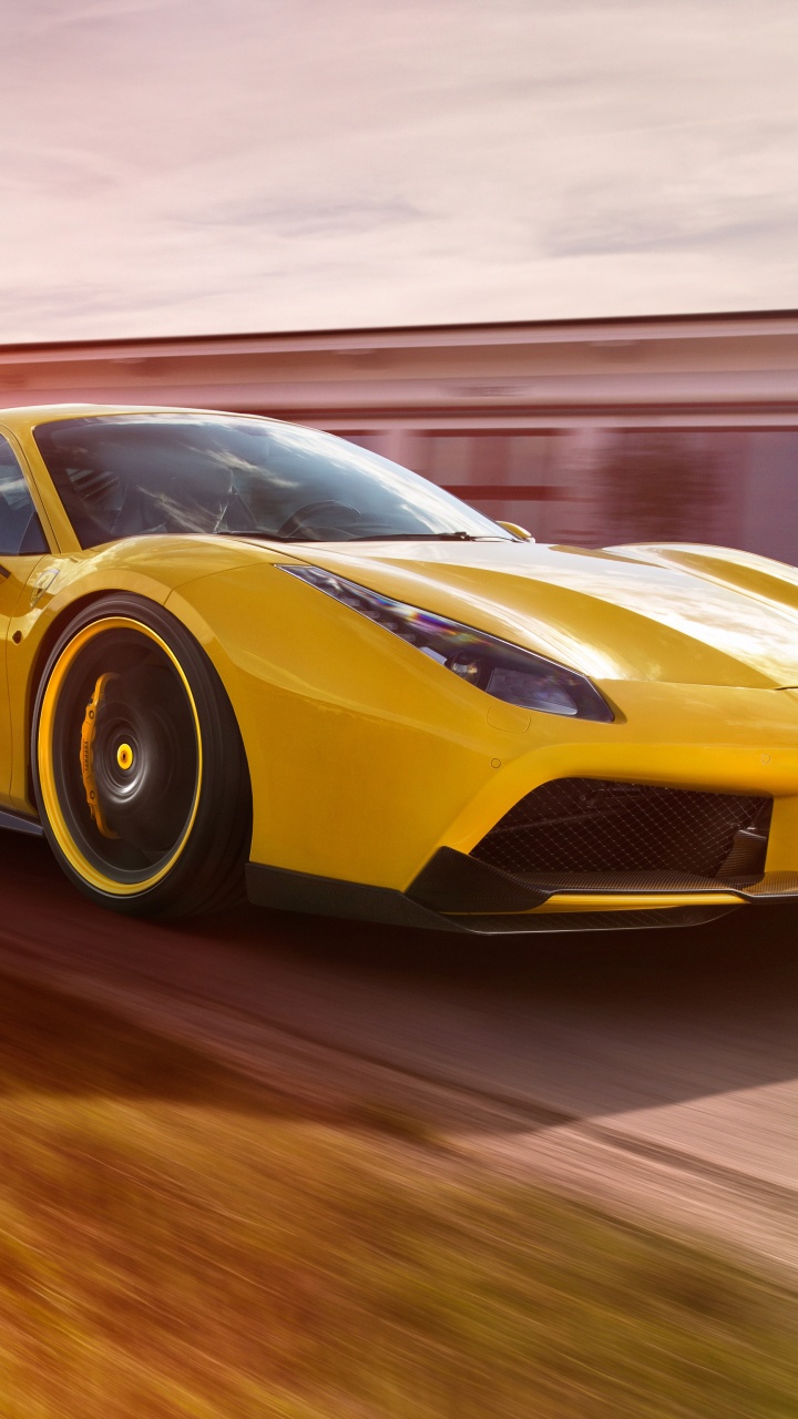 Обои Феррари 458, авто, Ferrari, группы novitec, спорткар в разрешении 720x1280