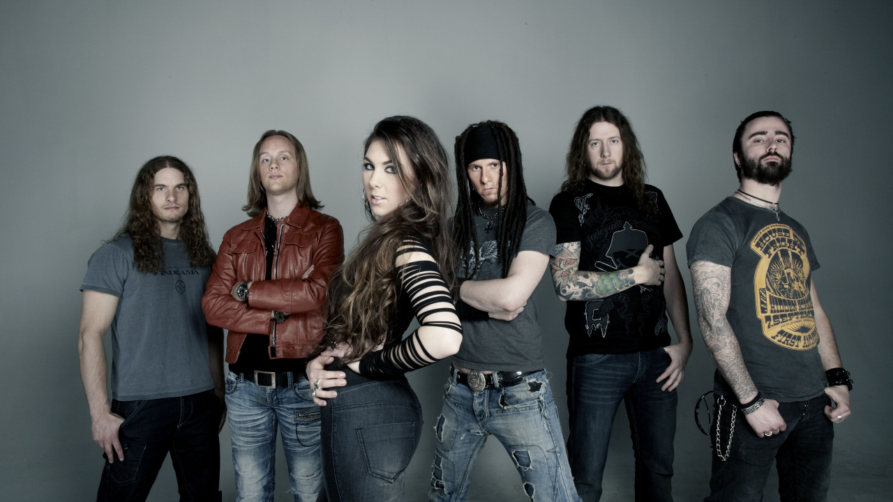 Обои Элиза Рюд, Мелодический дэт-метал, социальная группа, забава, музыкальный ансамбль в разрешении 1280x720