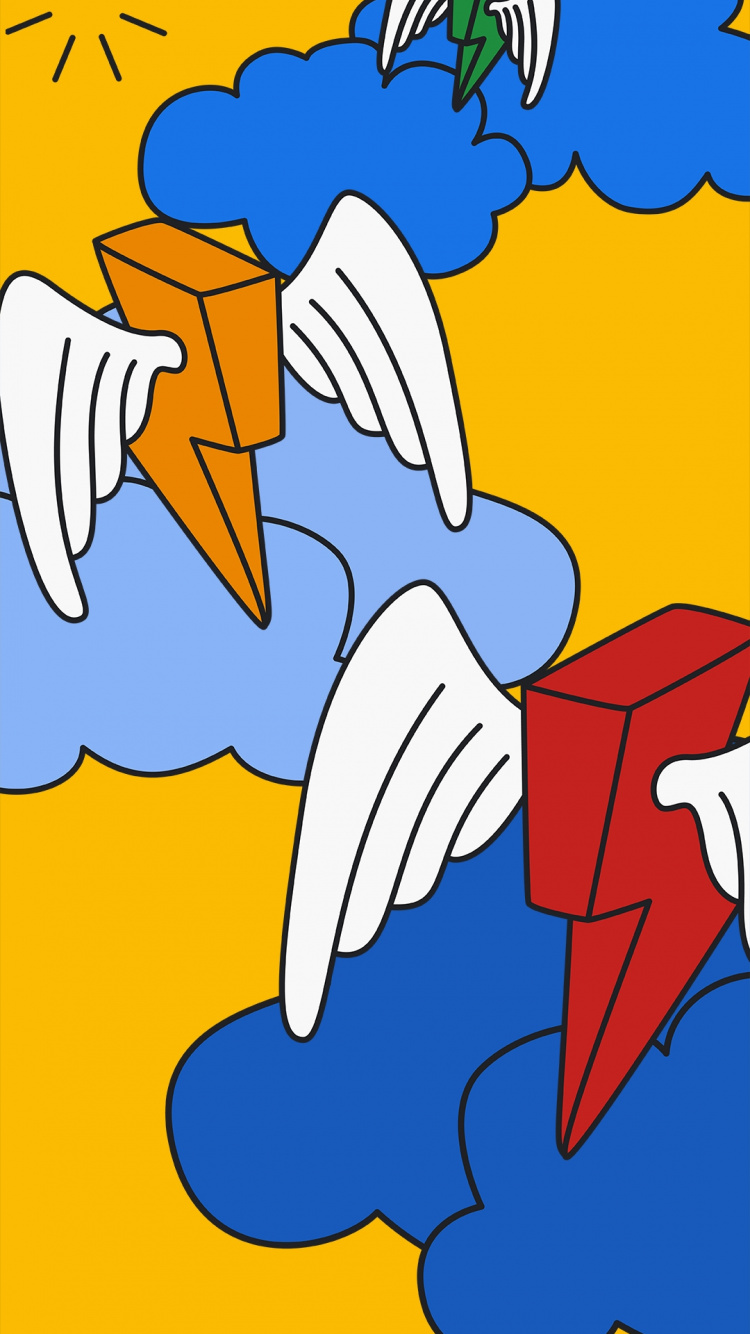 Обои Google, Google Pixel 5, пиксель 5, google pixel 4a 5g, андроид в разрешении 750x1334