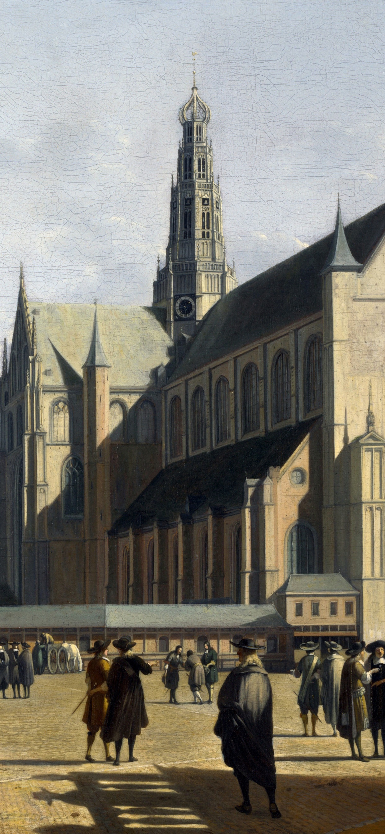 Обои живопись, ориентир, здание, город, фасад в разрешении 1242x2688