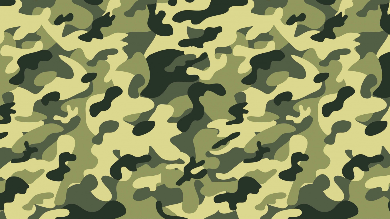 Обои военный камуфляж, узор, камуфляж, дизайн, военнослужащие в разрешении 1366x768