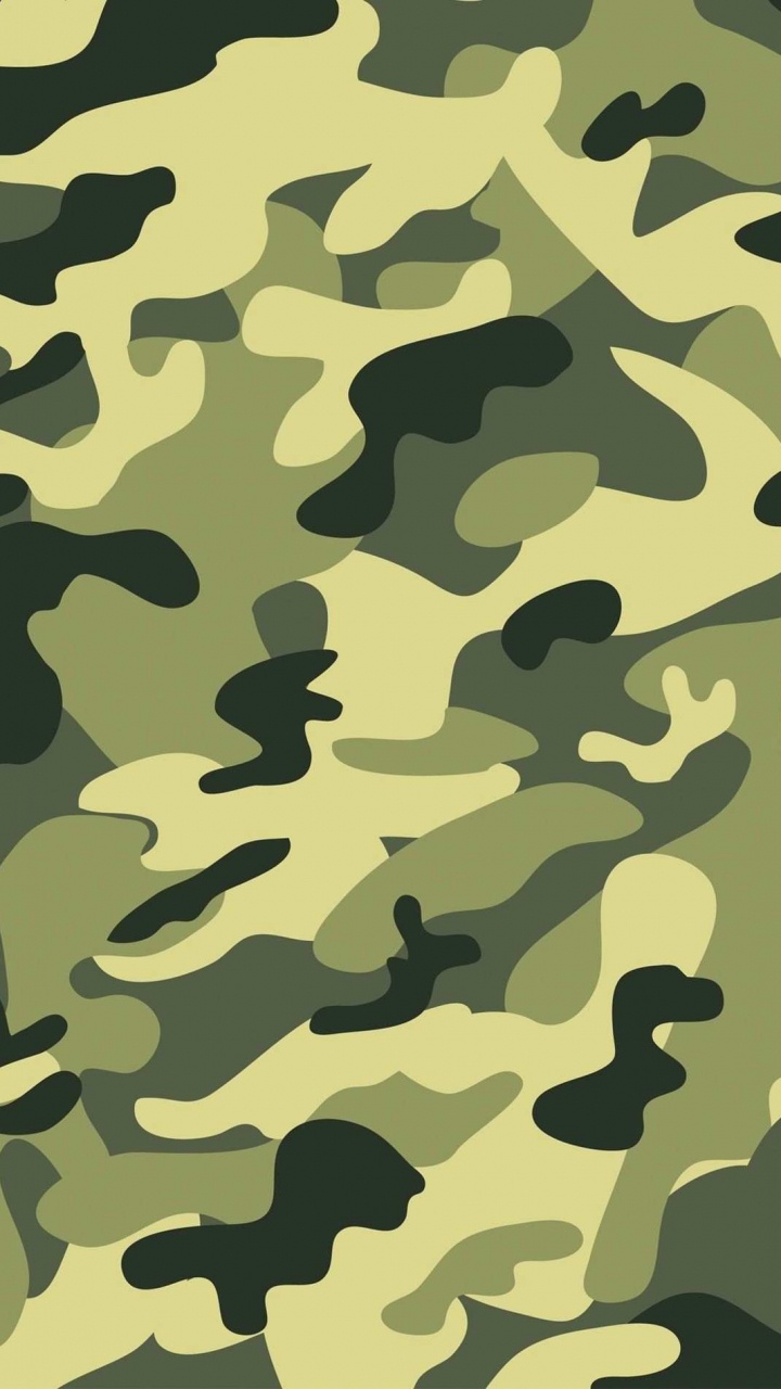 Обои военный камуфляж, узор, камуфляж, дизайн, военнослужащие в разрешении 720x1280