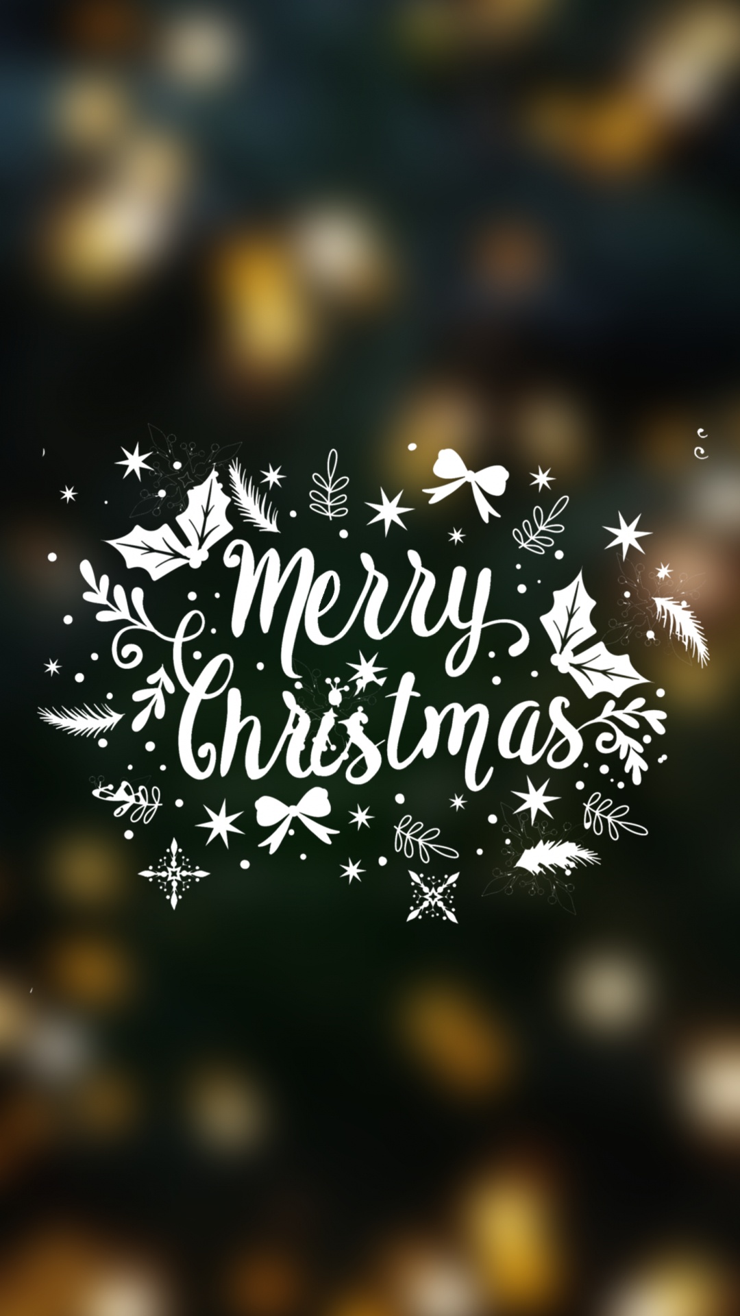 Обои Новый год, Рождество, природа, андроид, текст в разрешении 1080x1920