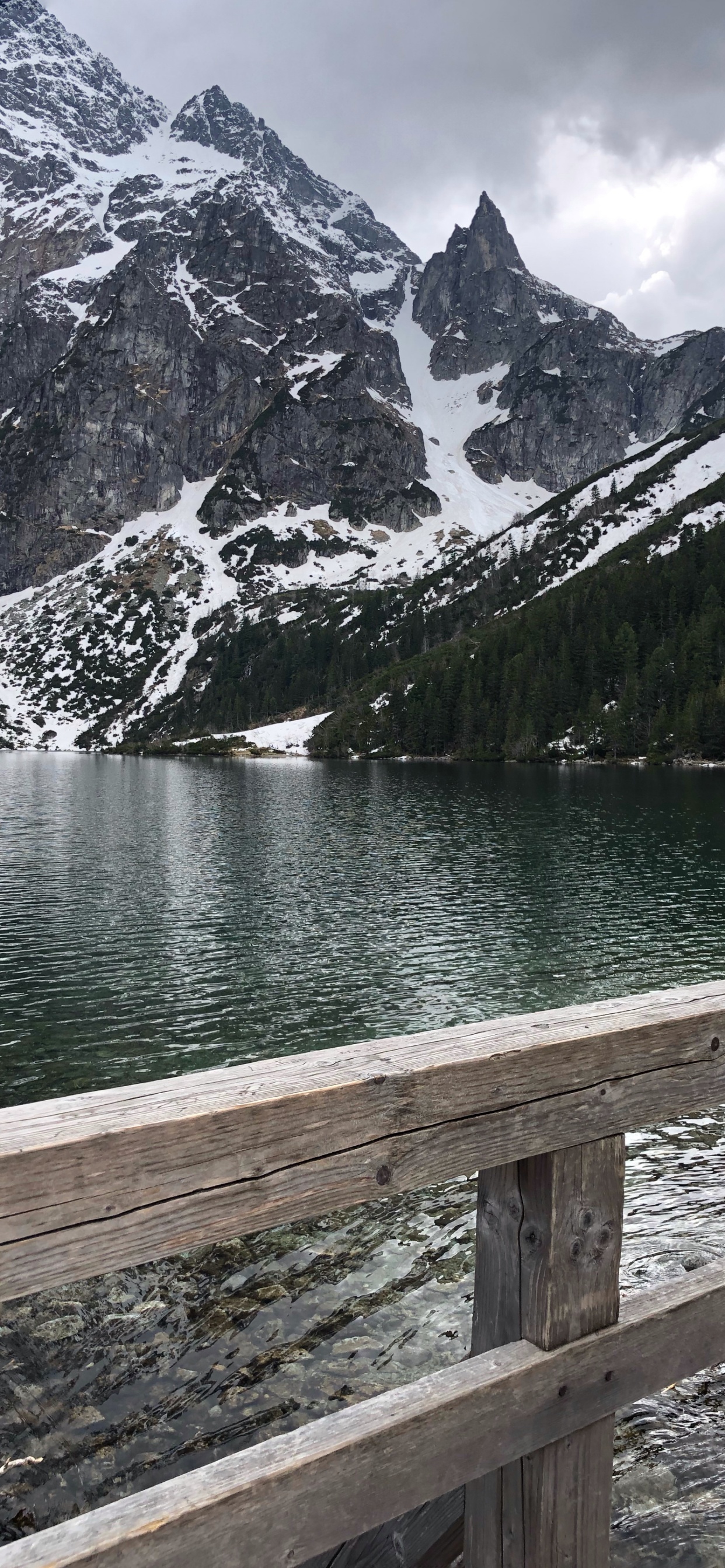 Обои морской глаз, Закопане, высокие татры, озеро, ледниковое озеро в разрешении 1242x2688