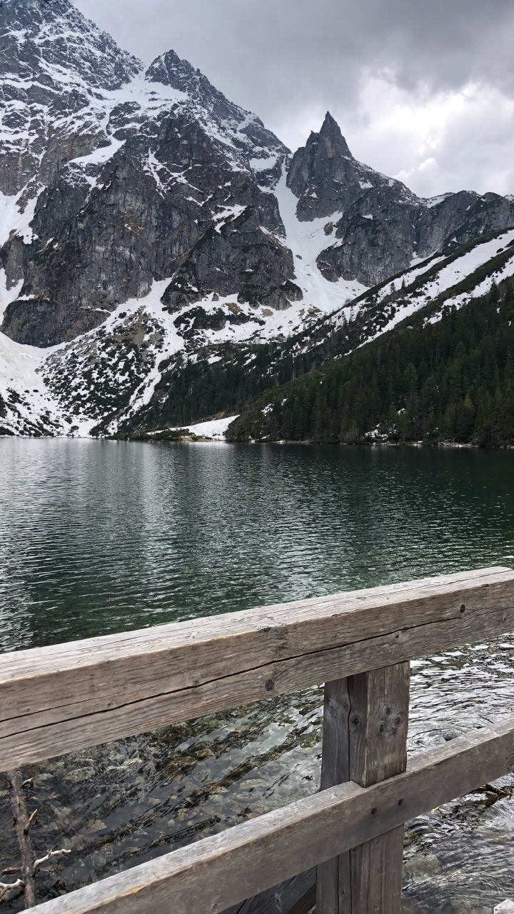 Обои морской глаз, Закопане, высокие татры, озеро, ледниковое озеро в разрешении 720x1280