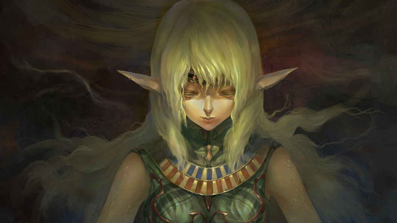 Обои мифология, черные волосы, женщина воин в разрешении 1280x720