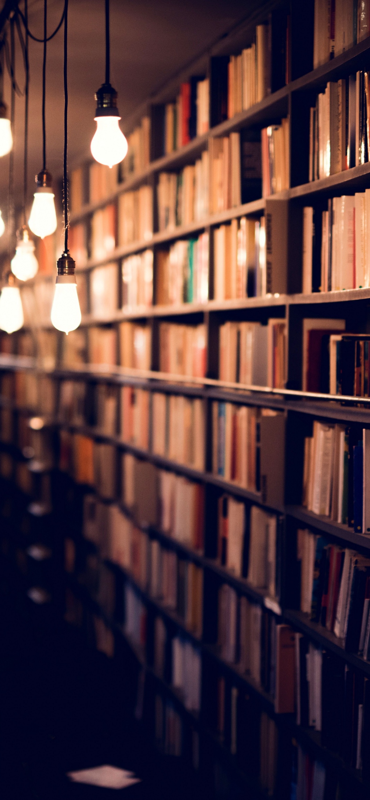 Обои работа, книга, стеллаж, архитектура, этажерка в разрешении 1242x2688