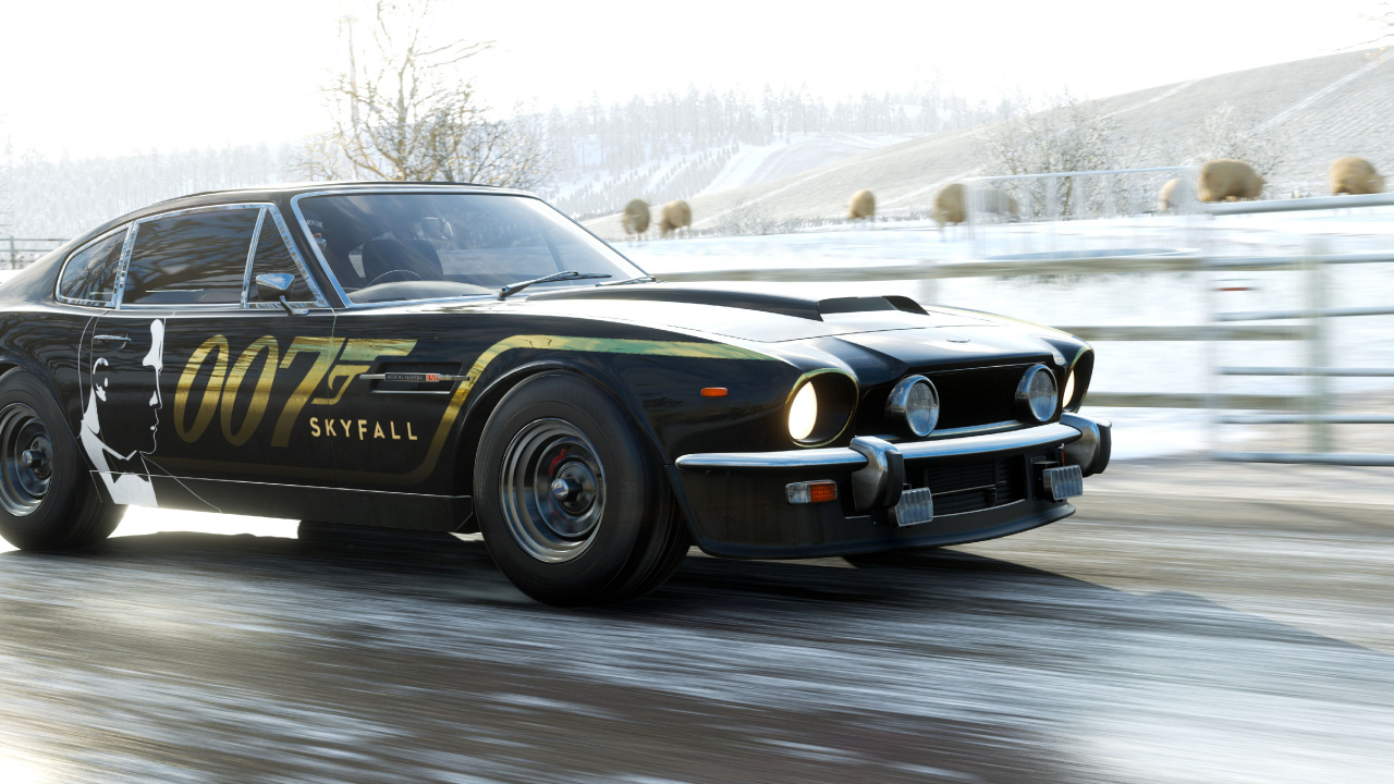 Обои Астон Мартин, авто, спорткар, кузов купе, седан в разрешении 1280x720