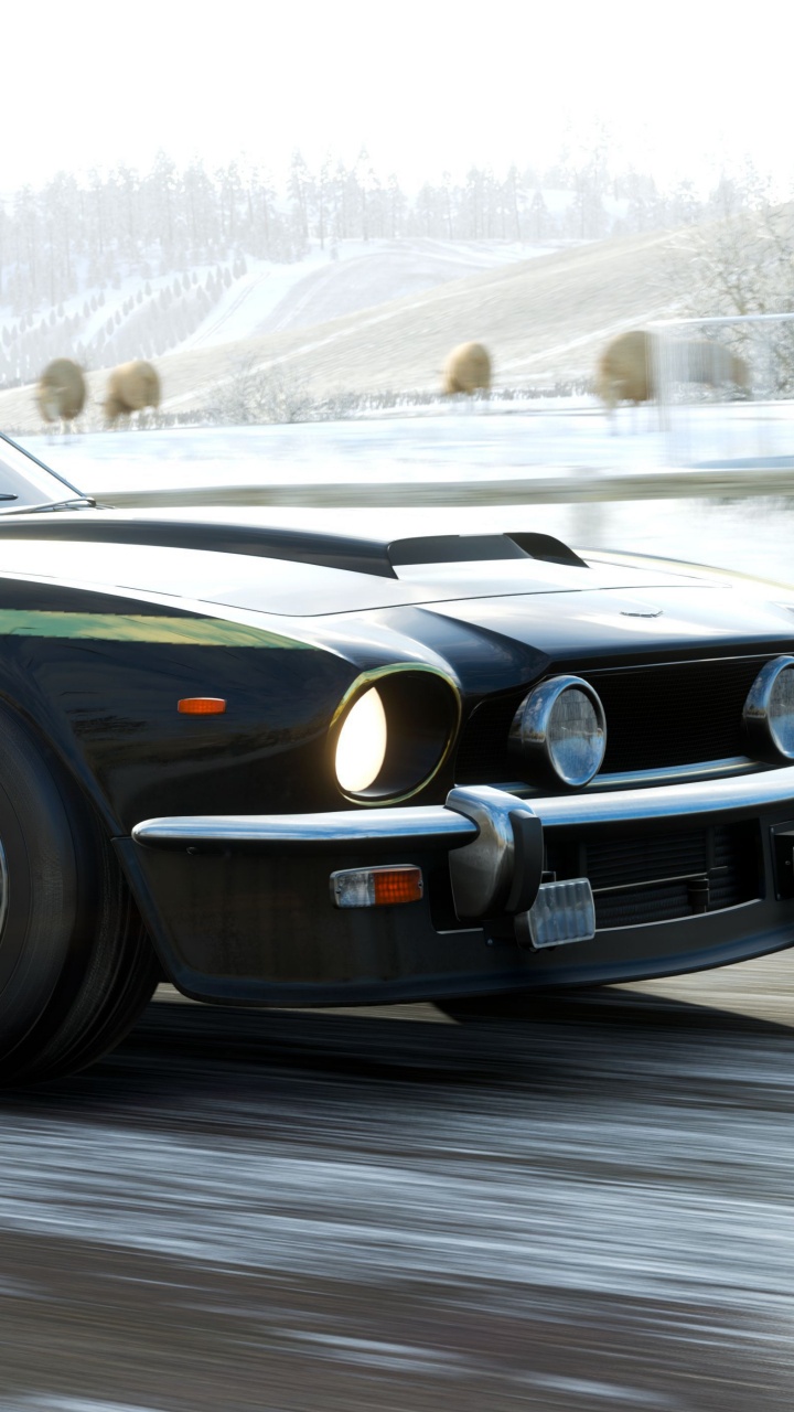 Обои Астон Мартин, авто, спорткар, кузов купе, седан в разрешении 720x1280