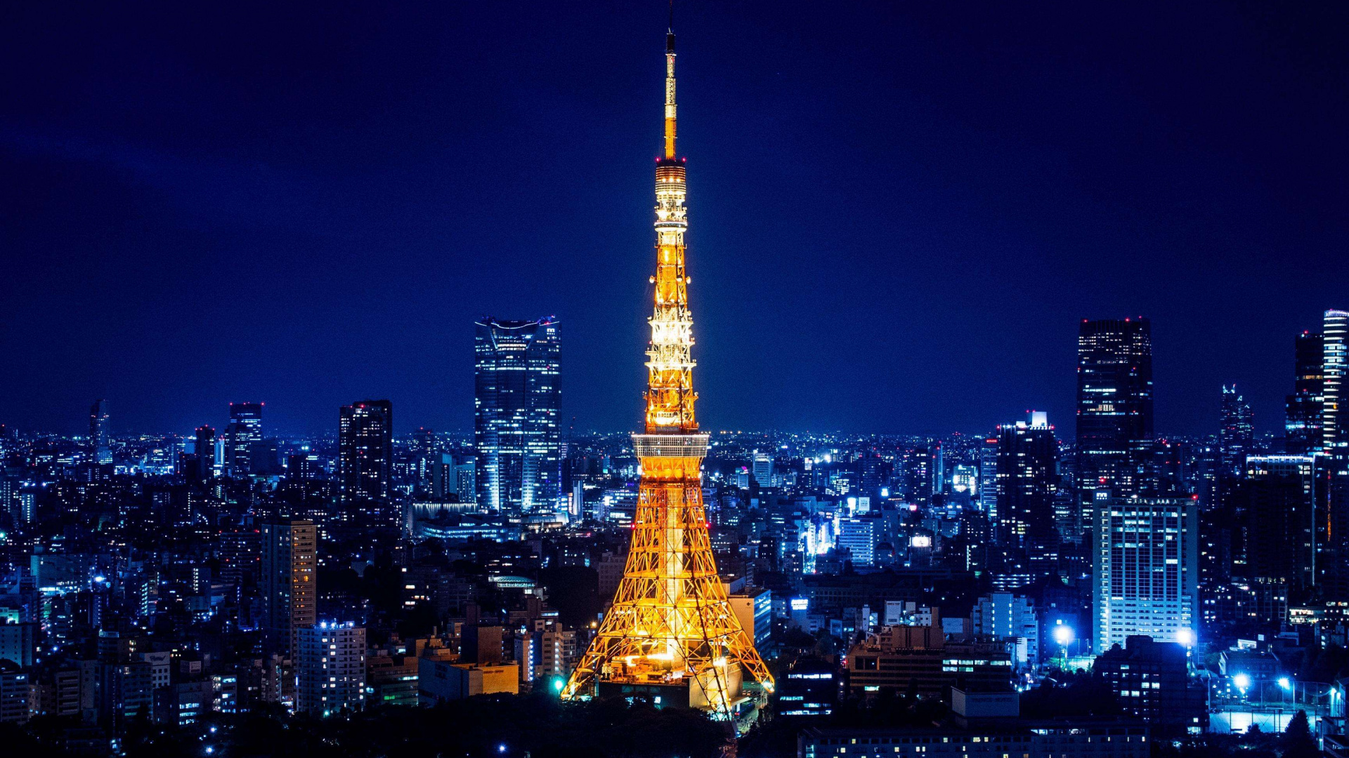 Обои вышка, ориентир, город, городской пейзаж, небоскреб в разрешении 1920x1080