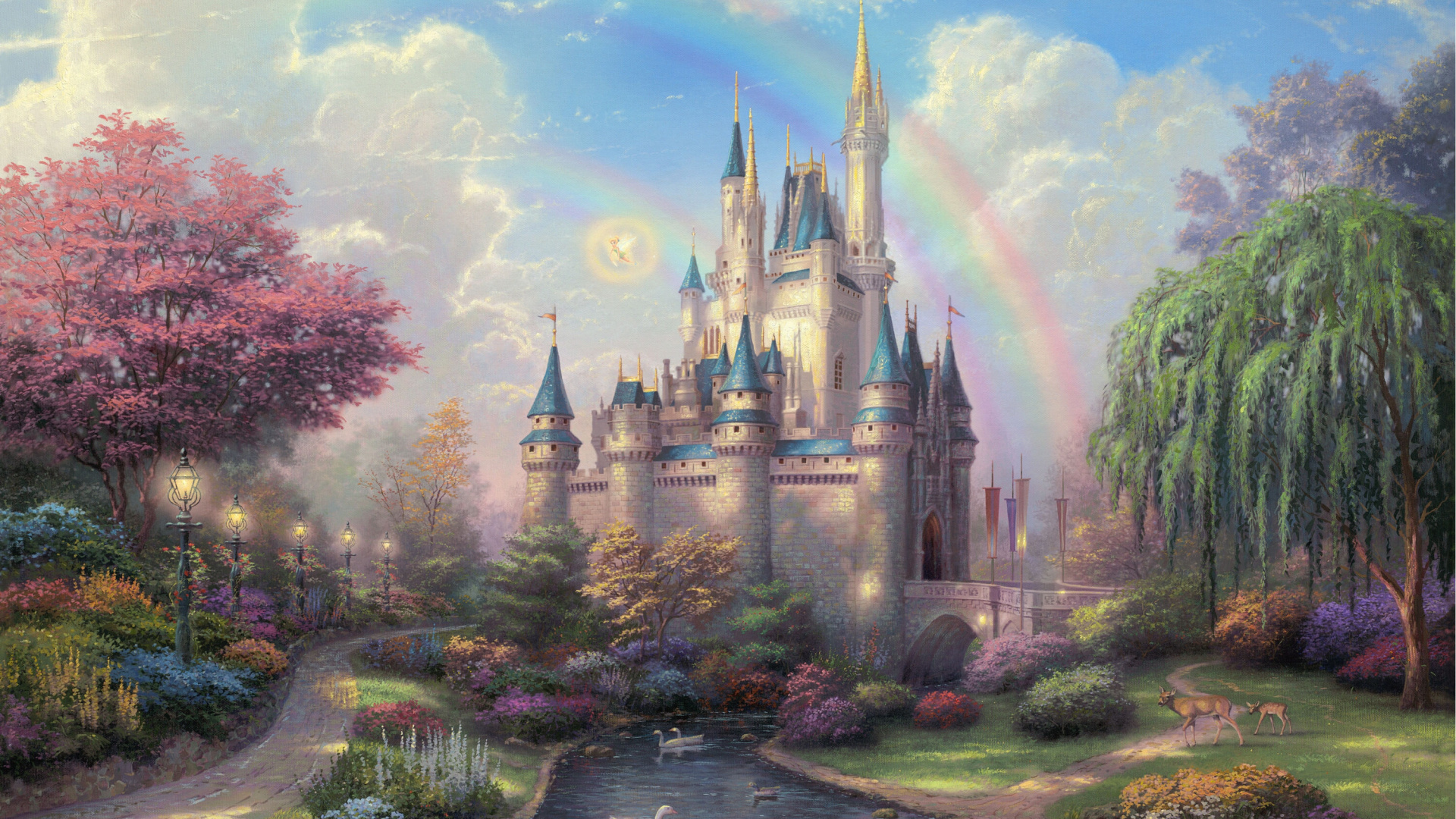 Обои природа, живопись, пейзаж, арт, художник в разрешении 1920x1080