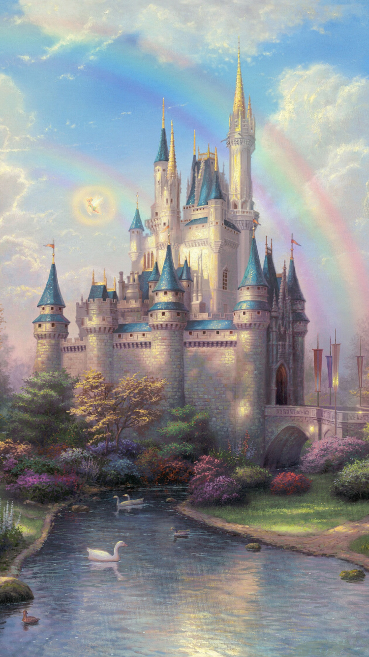 Обои природа, живопись, пейзаж, арт, художник в разрешении 750x1334