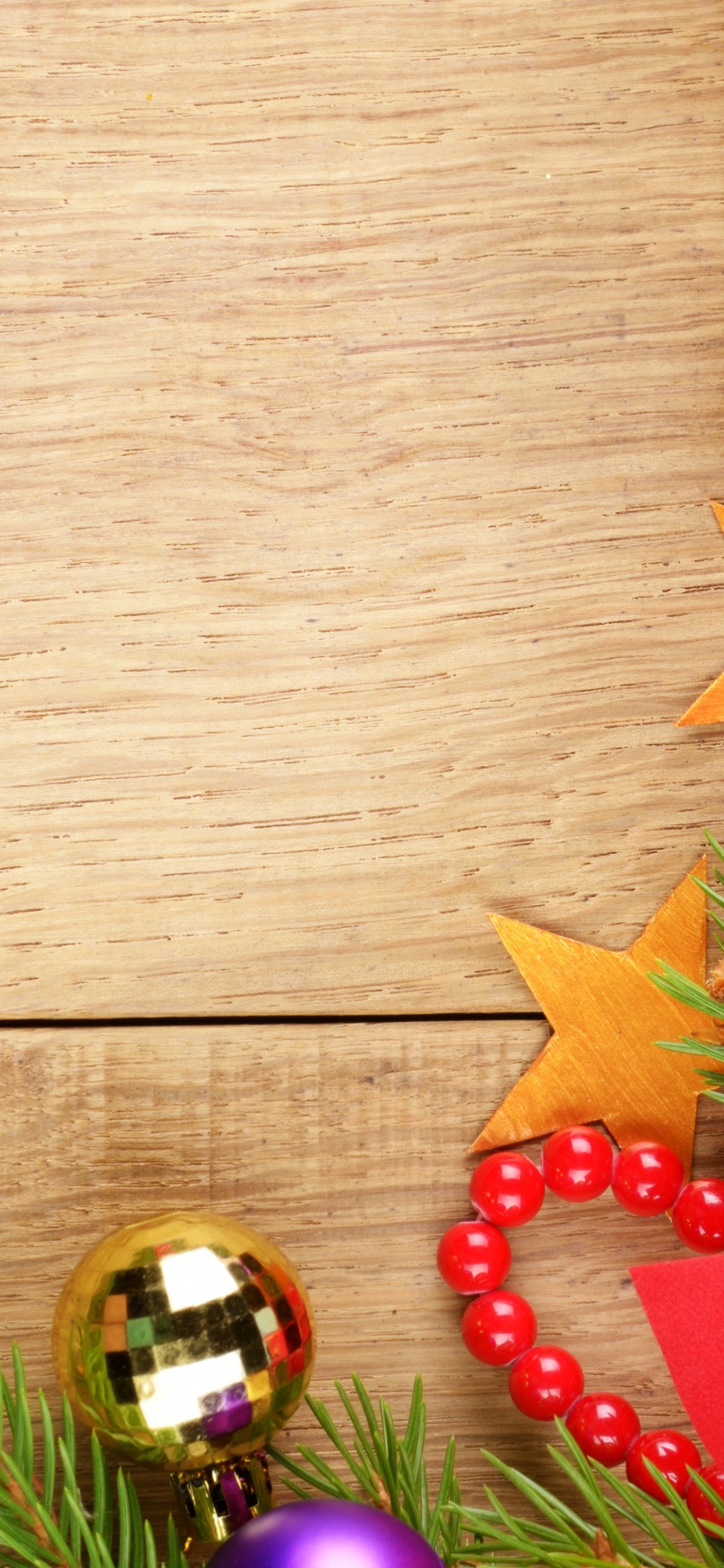 Обои цветочный дизайн, праздник, Рождественские украшения, Рождественский день, декор в разрешении 1242x2688