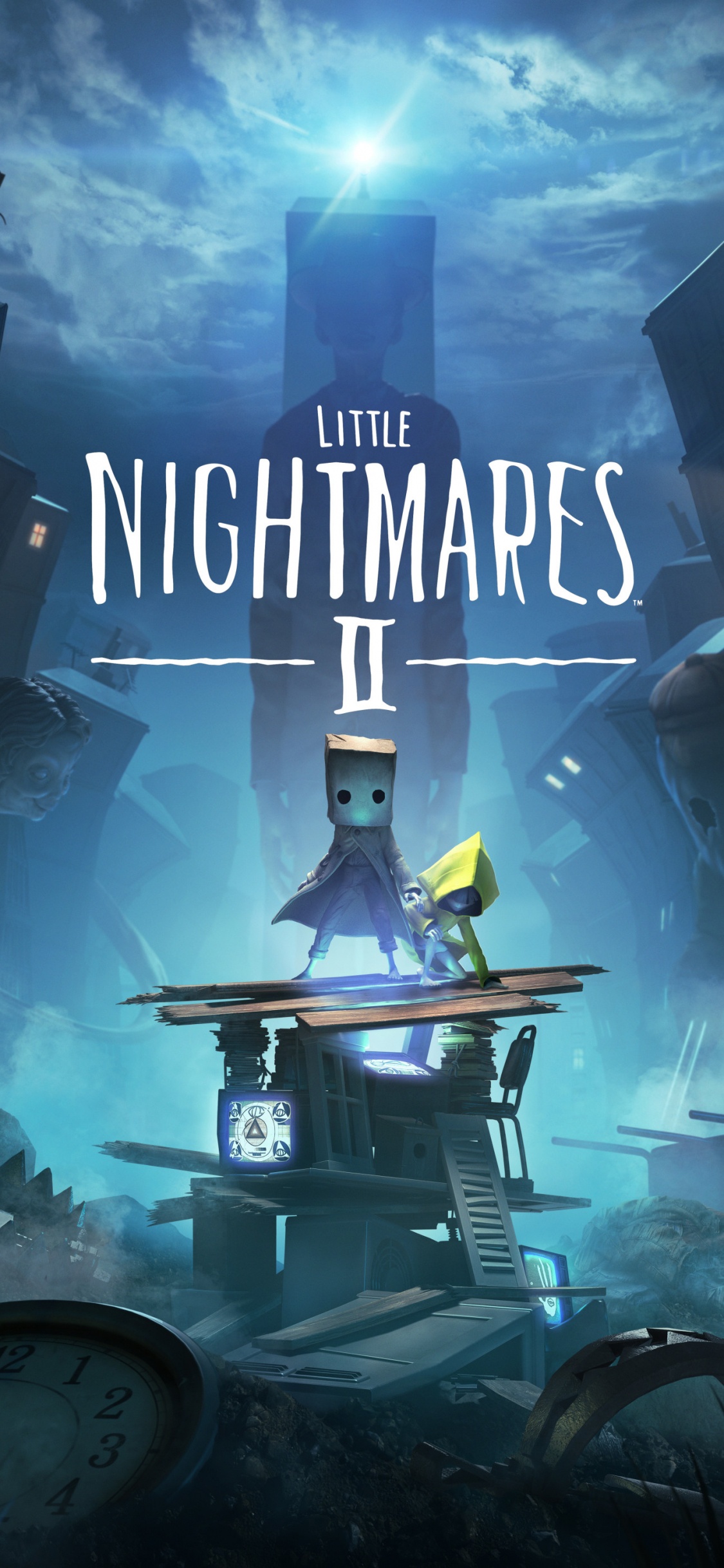 Обои маленькие кошмары 2, Мало Кошмары, долгопятные студии, бандай намко развлечения, приключенческая игра в разрешении 1125x2436