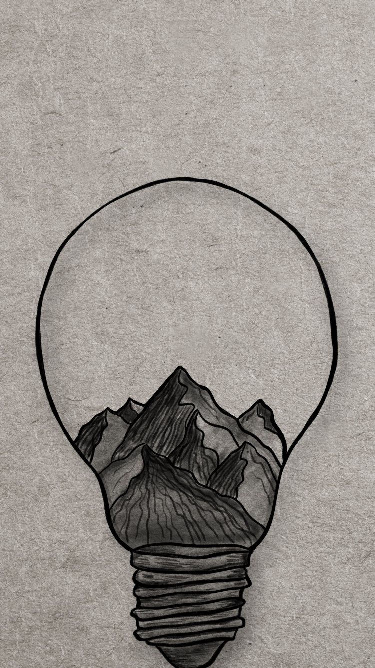 Обои рисование, арт, живопись, эскиз, дизайн в разрешении 750x1334