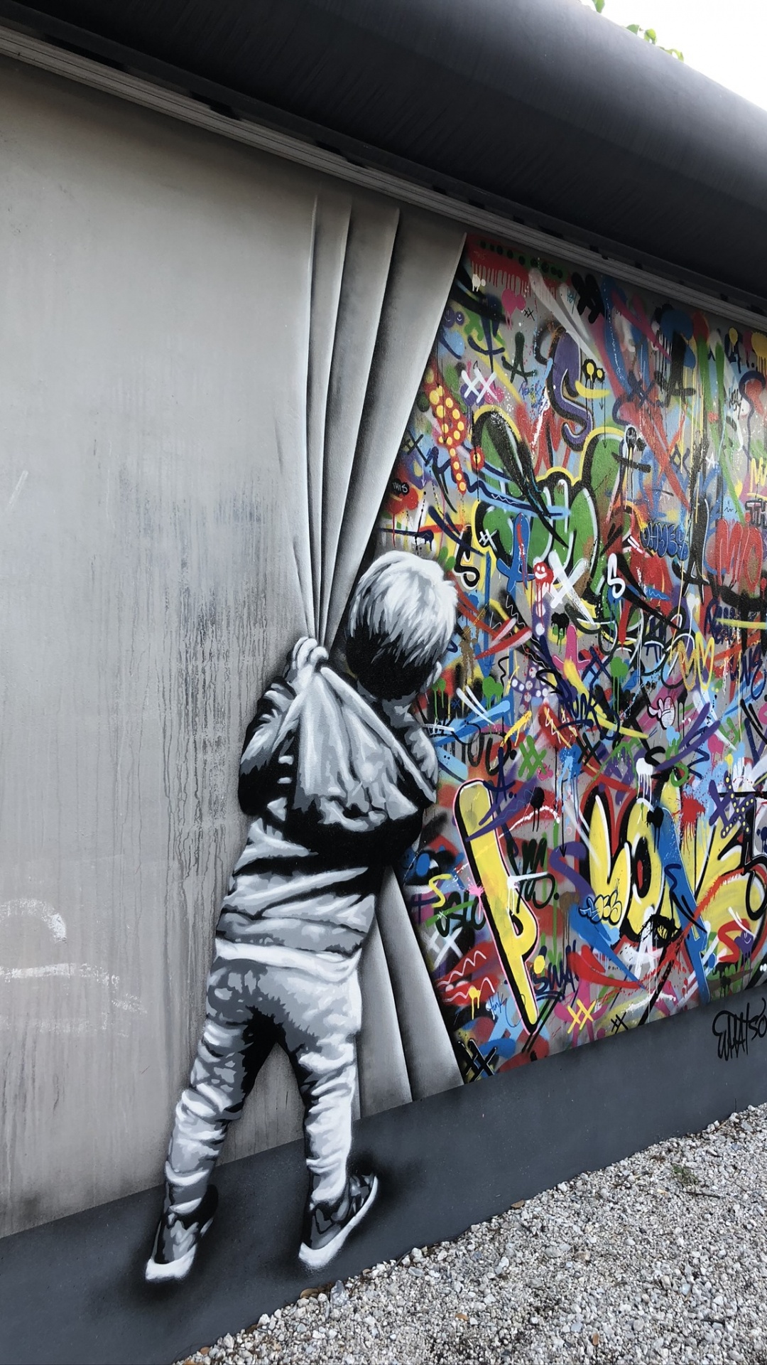 Обои Майами, уличное искусство, арт, граффити, живопись в разрешении 1080x1920