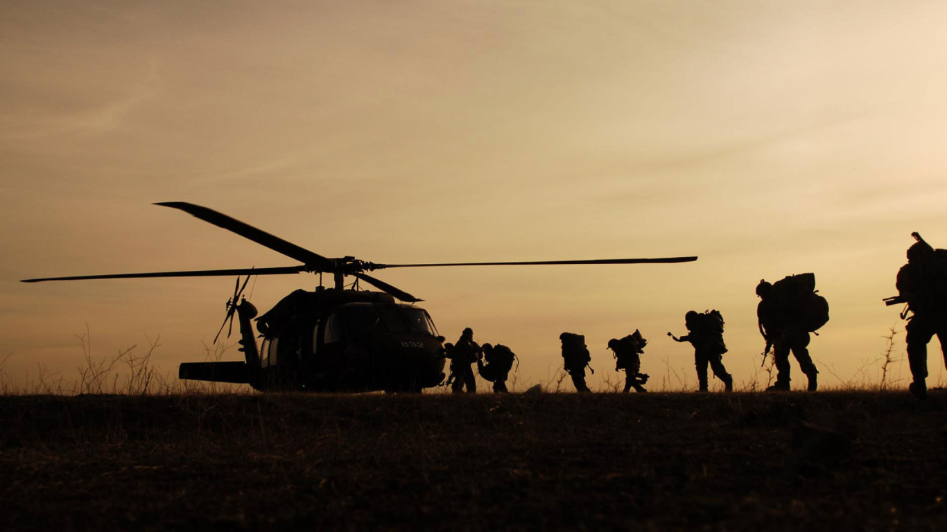 Обои армия Соединенных Штатов, вооруженные силы Соединенных Штатов, авиация, вечер, армия в разрешении 1366x768