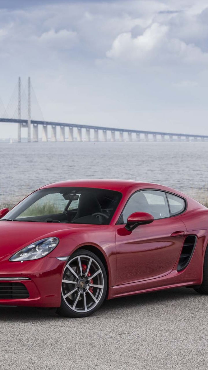 Обои Порше, 2016 Порше Кайман, авто, спорткар, Porsche 718 Boxster в разрешении 720x1280