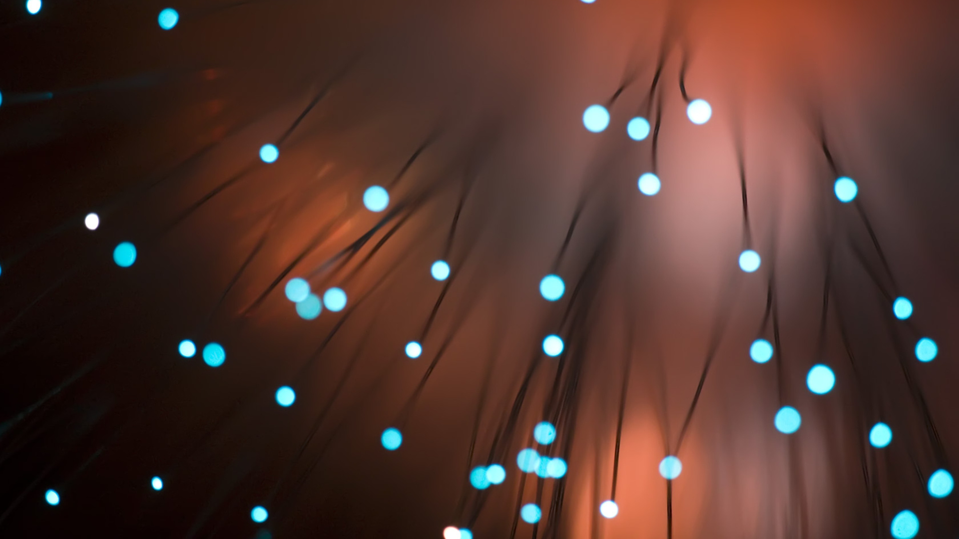 Обои свет, освещение, темнота, оптическое волокно, космос в разрешении 1920x1080