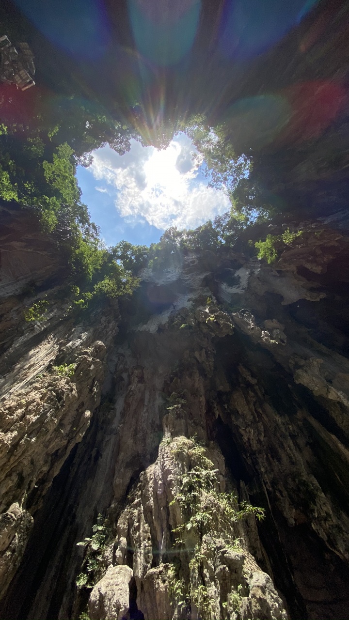 Обои земля, природа, солнечный свет, красочность, формирование в разрешении 720x1280