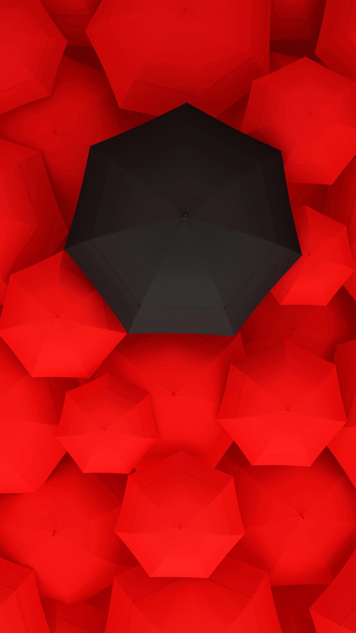 Обои свет, искусство, арт, линия, красный цвет в разрешении 720x1280