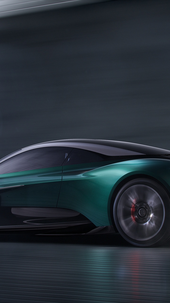 Обои Валькирия Астон Мартин, личный роскошный автомобиль, Среднемоторное конструкция, 2019 Женевском Автосалоне, Астон Мартин в разрешении 720x1280