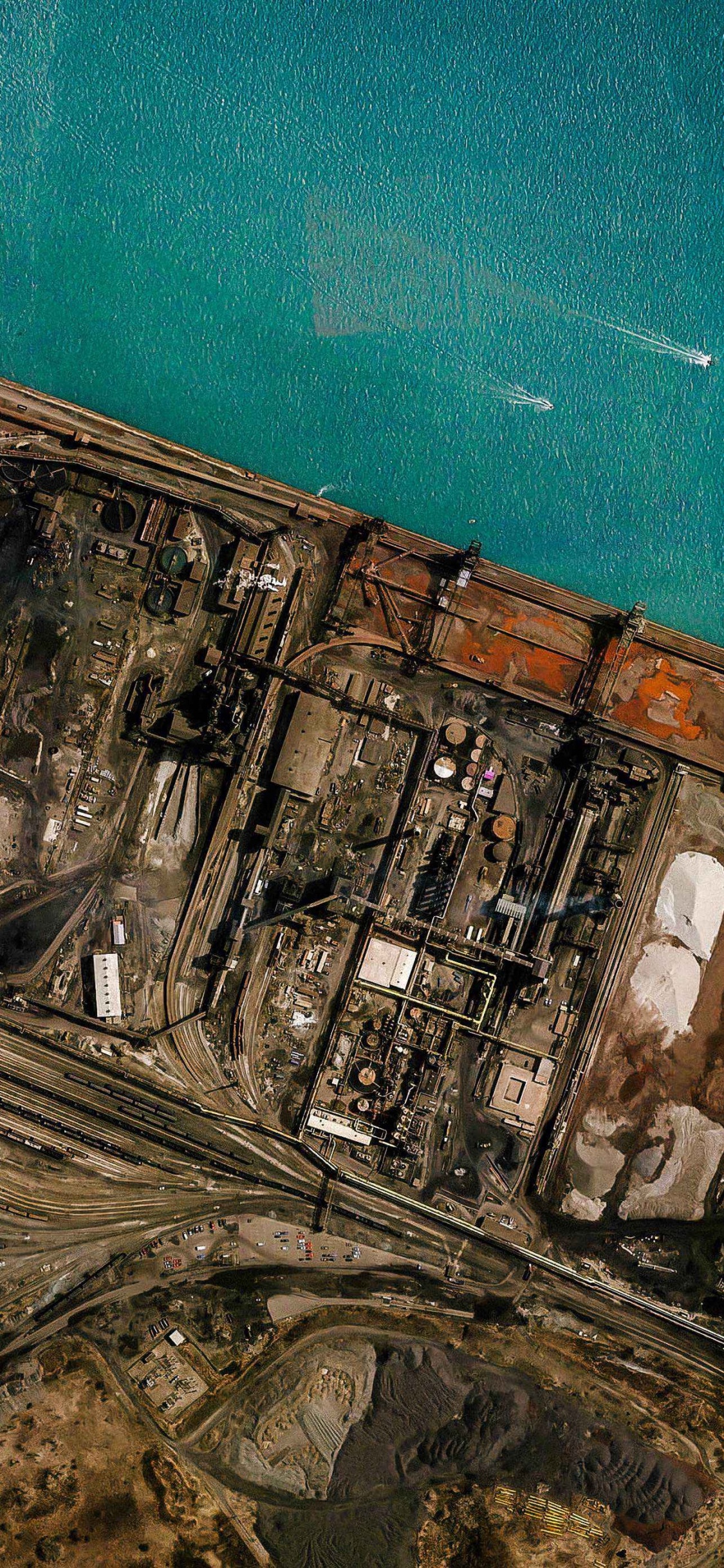 Обои вода, мир, древесина, прямоугольник, городской дизайн в разрешении 1125x2436