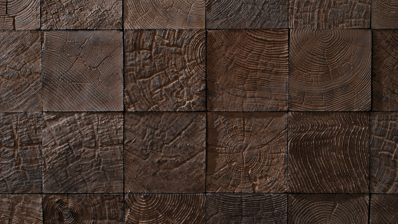 Обои текстура, стена, коричневый цвет, древесина, деревянный настил в разрешении 1280x720