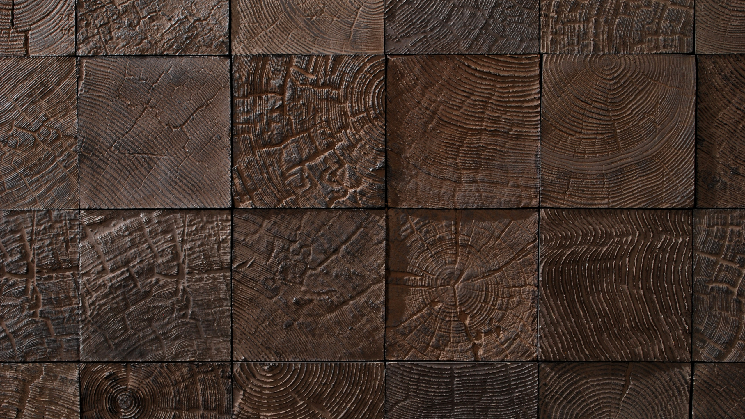 Обои текстура, стена, коричневый цвет, древесина, деревянный настил в разрешении 2560x1440