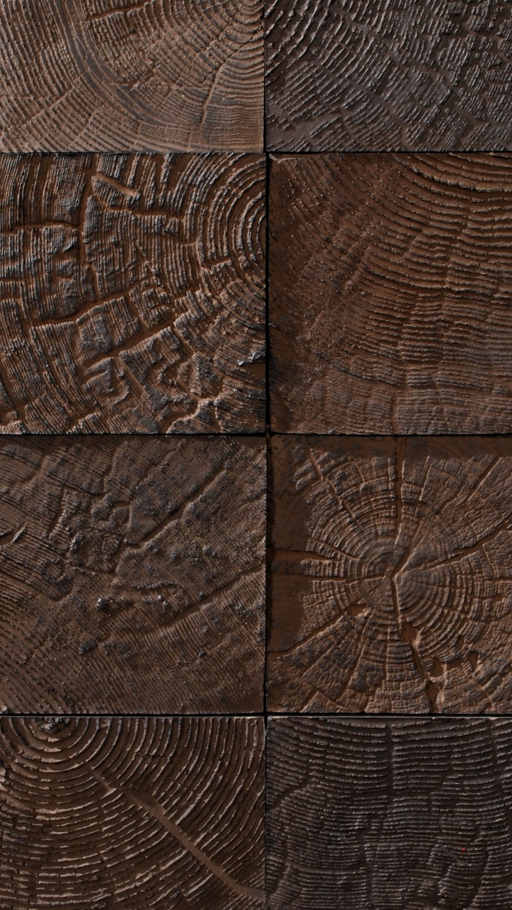 Обои текстура, стена, коричневый цвет, древесина, деревянный настил в разрешении 720x1280