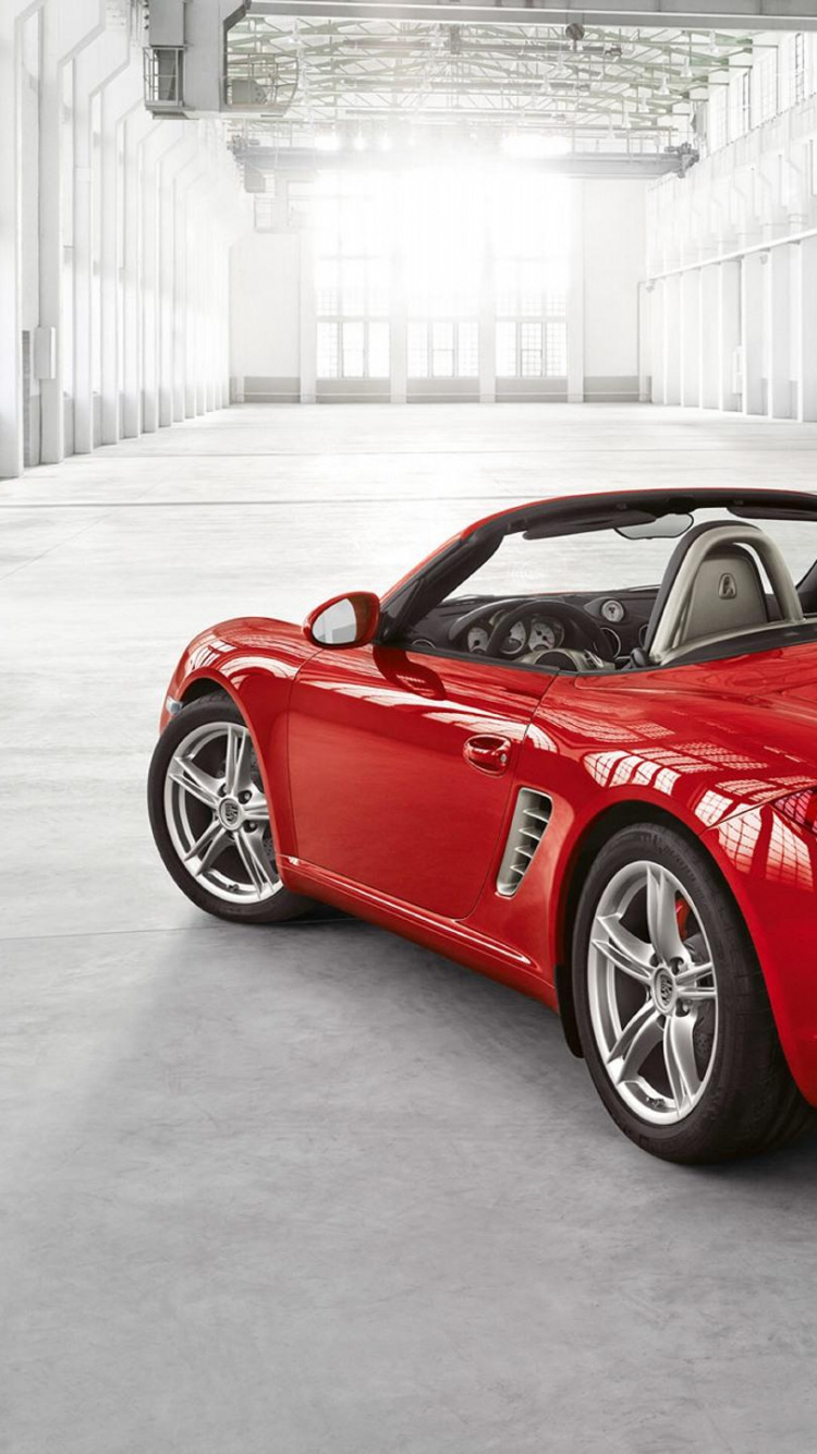 Обои 2015 Порше Boxster, Порше, авто, спорткар, Кабриолет в разрешении 750x1334