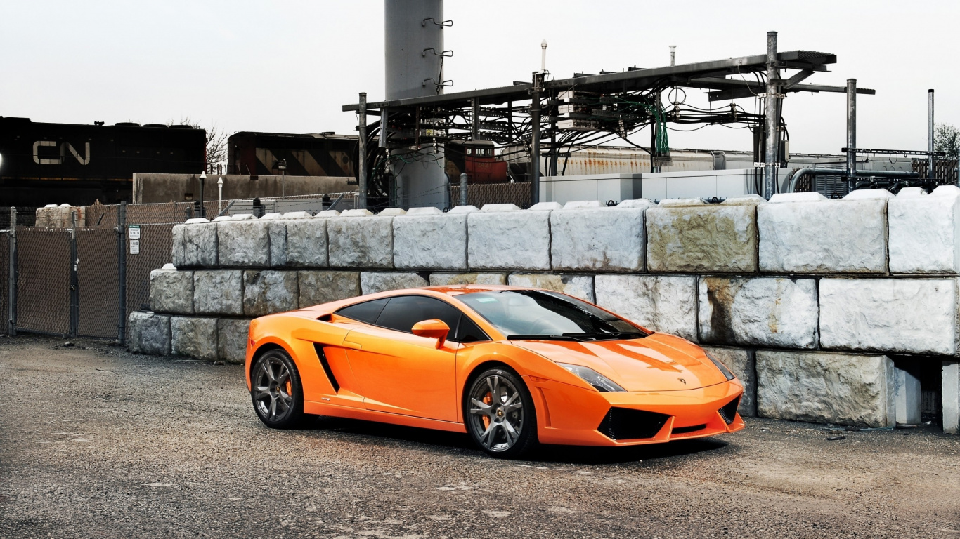 Обои lamborghini gallardo, спорткар, Ламборджини, суперкар, Ламборджини Авентадор в разрешении 1366x768