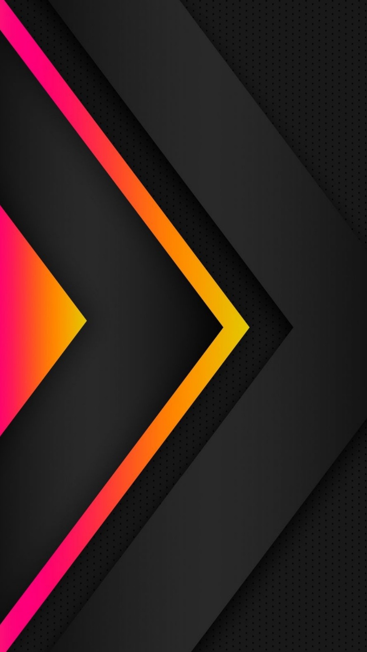 Обои Апельсин, лого, прямоугольник, полутона и оттенки, треугольник в разрешении 720x1280