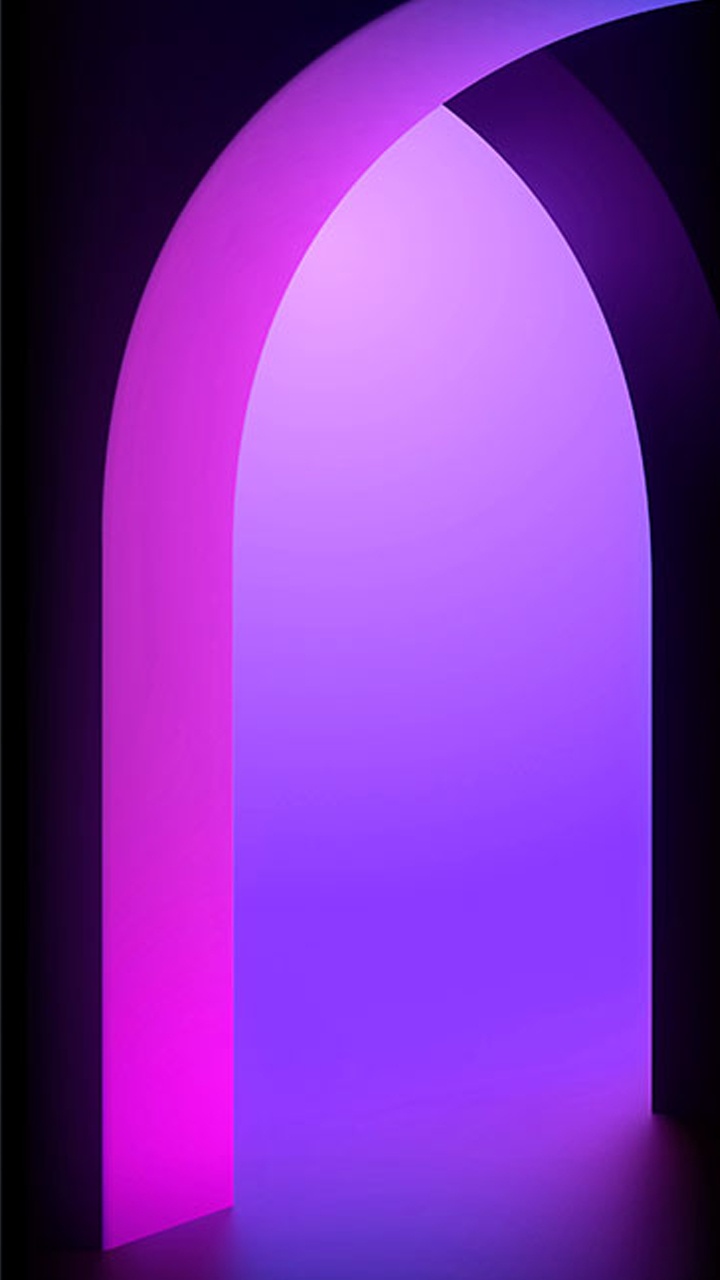 Обои LG, LG V30, свет, красочность, Фиолетовый в разрешении 720x1280