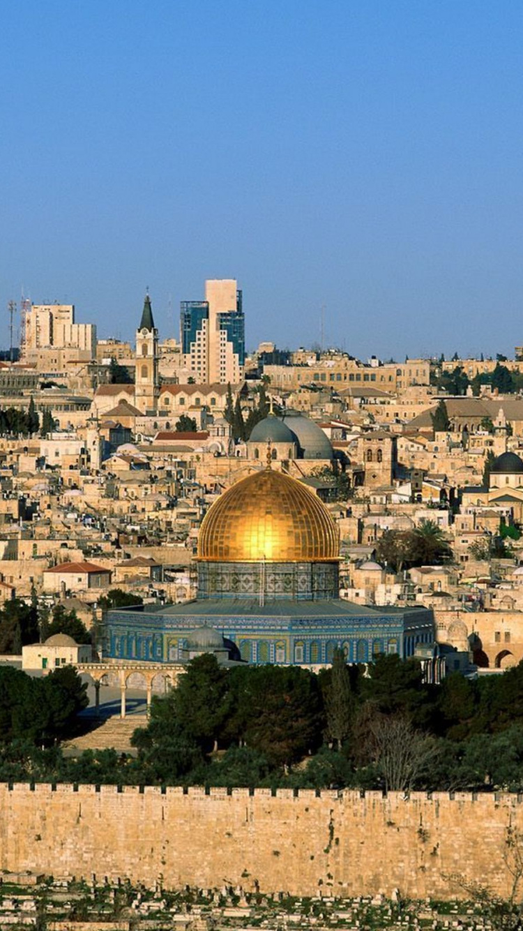 Обои город, городской район, городской пейзаж, ориентир, линия горизонта в разрешении 750x1334